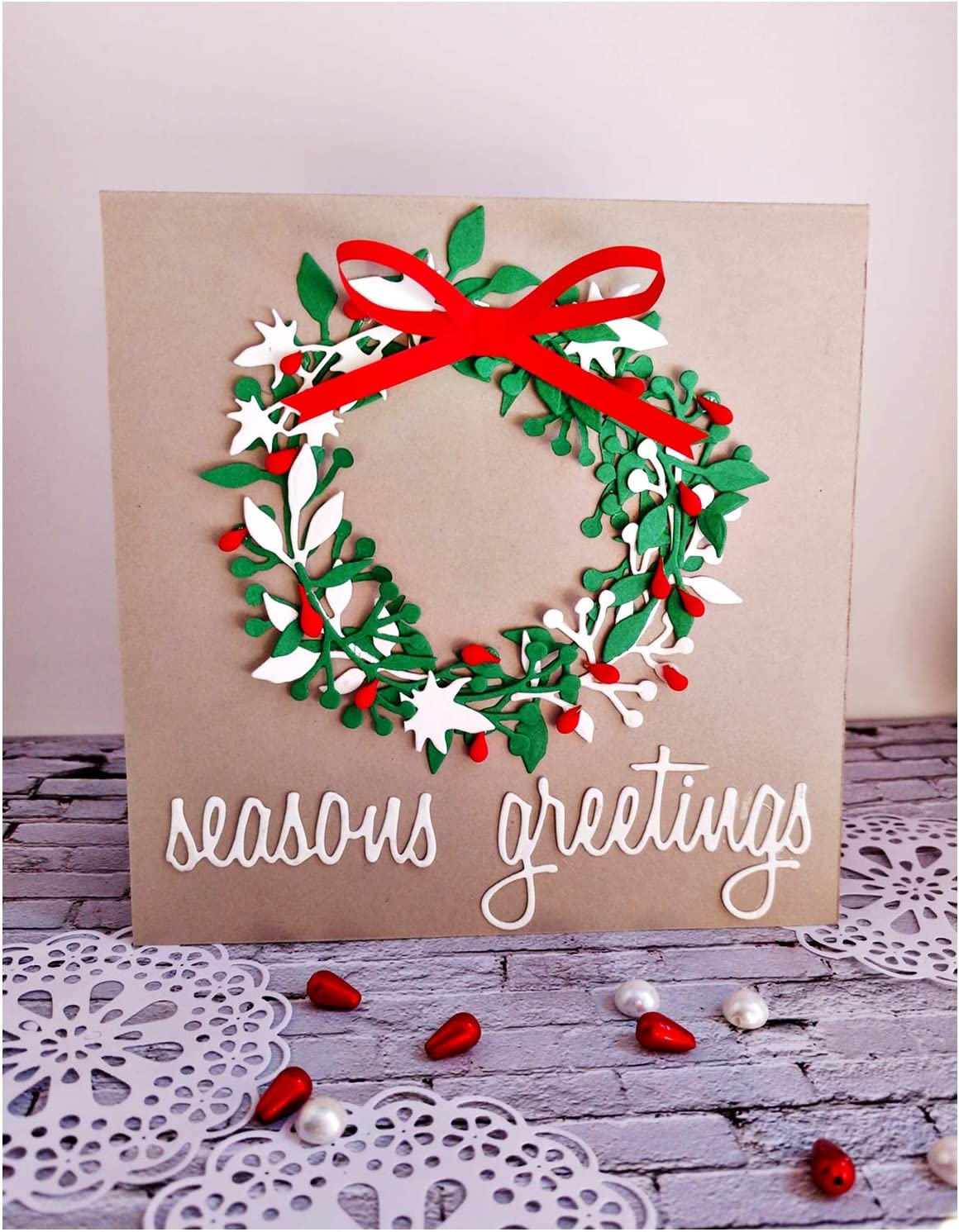 Sizzix 661206 Thinlits Die Set, Garden Greens by Tim Holtz (9/Pack), 7.5 X 5.63 X 0.25