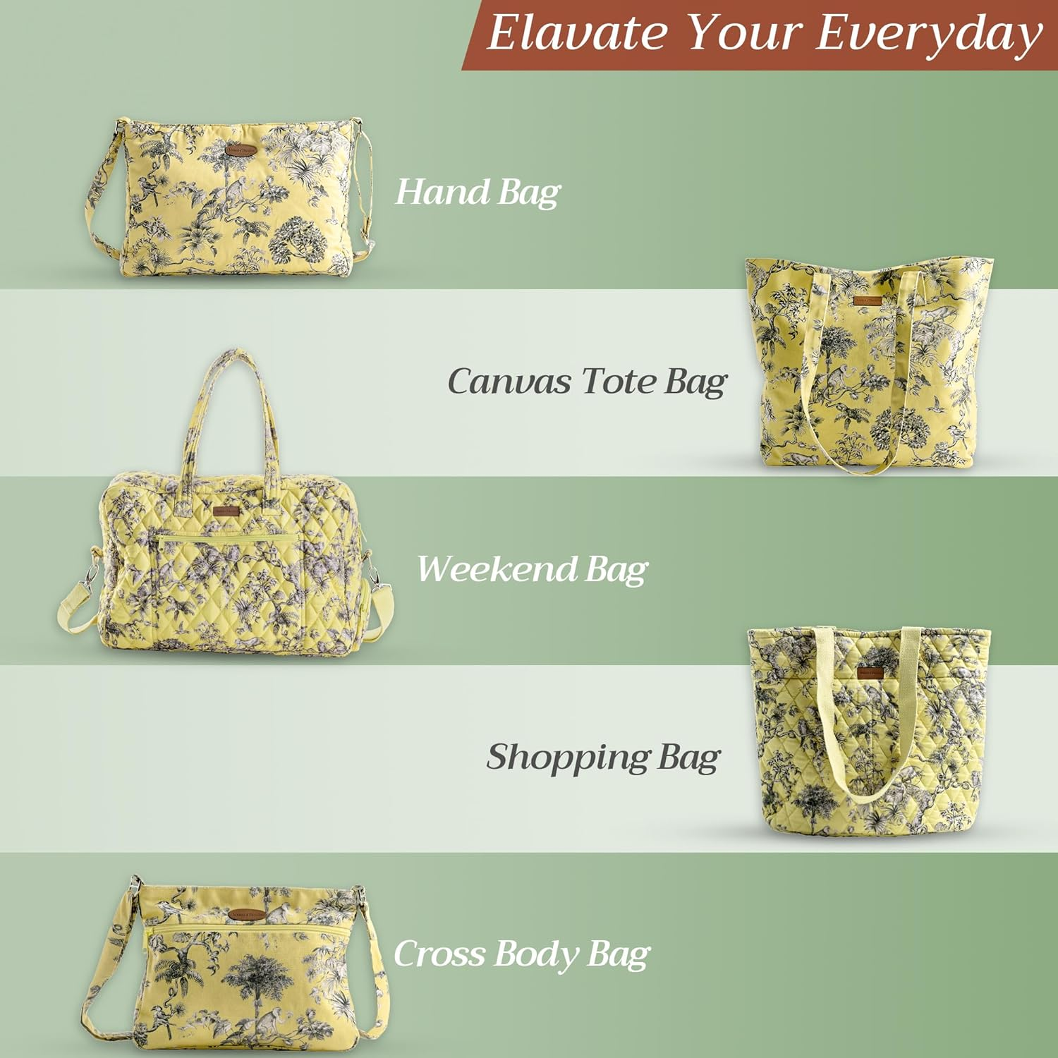 Maison D' Hermine Cotton Backpack - 22 - Katmandou - Turquoise image number 7