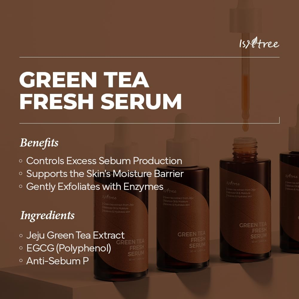 ISNTREE Green Tea Fresh Serum image number 5