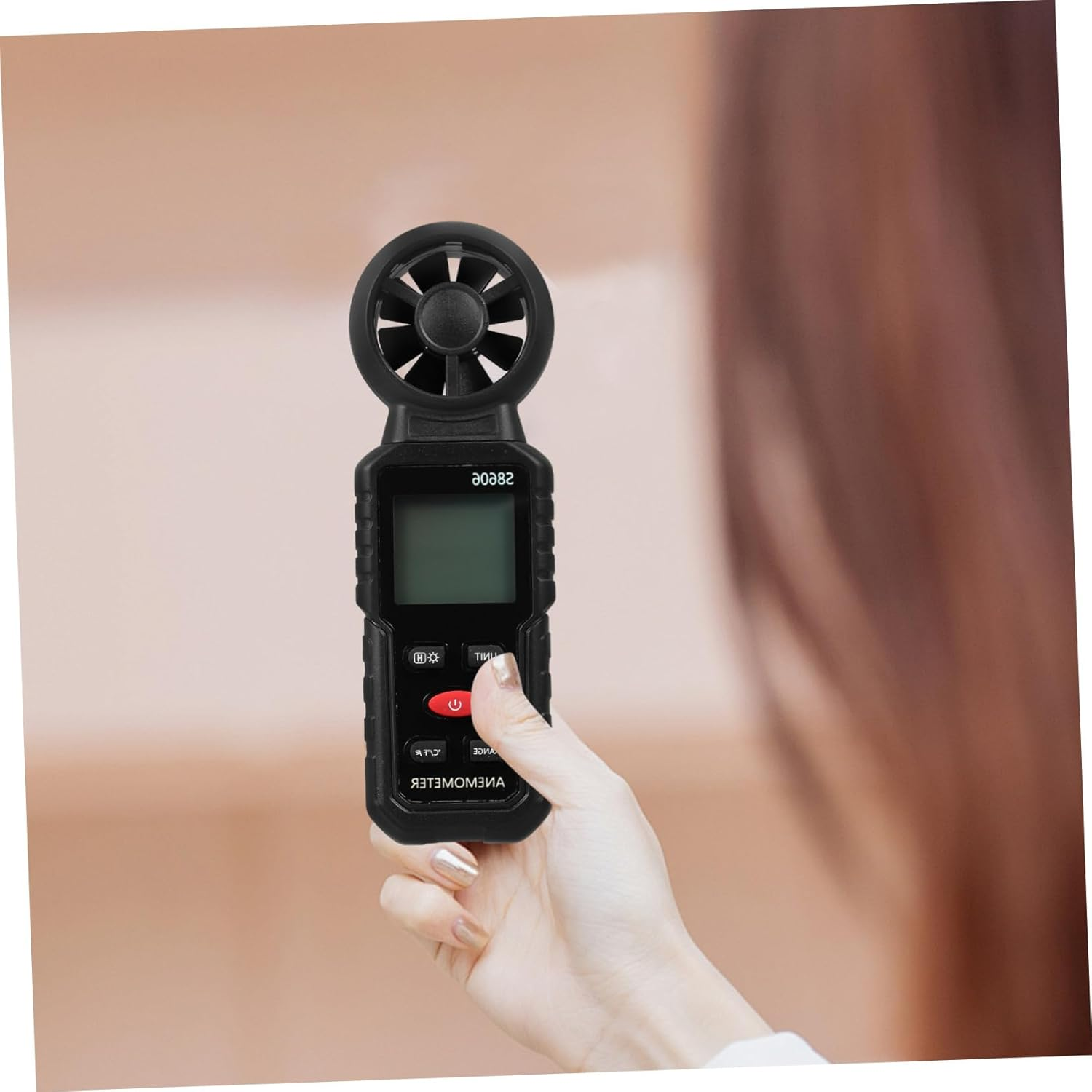 High Precision Handheld Wind Speed Portable Digital Anemometer Outdoor Air Velocity Measurement Lightweight Wind Gauge Reliable Airflow Monitoring