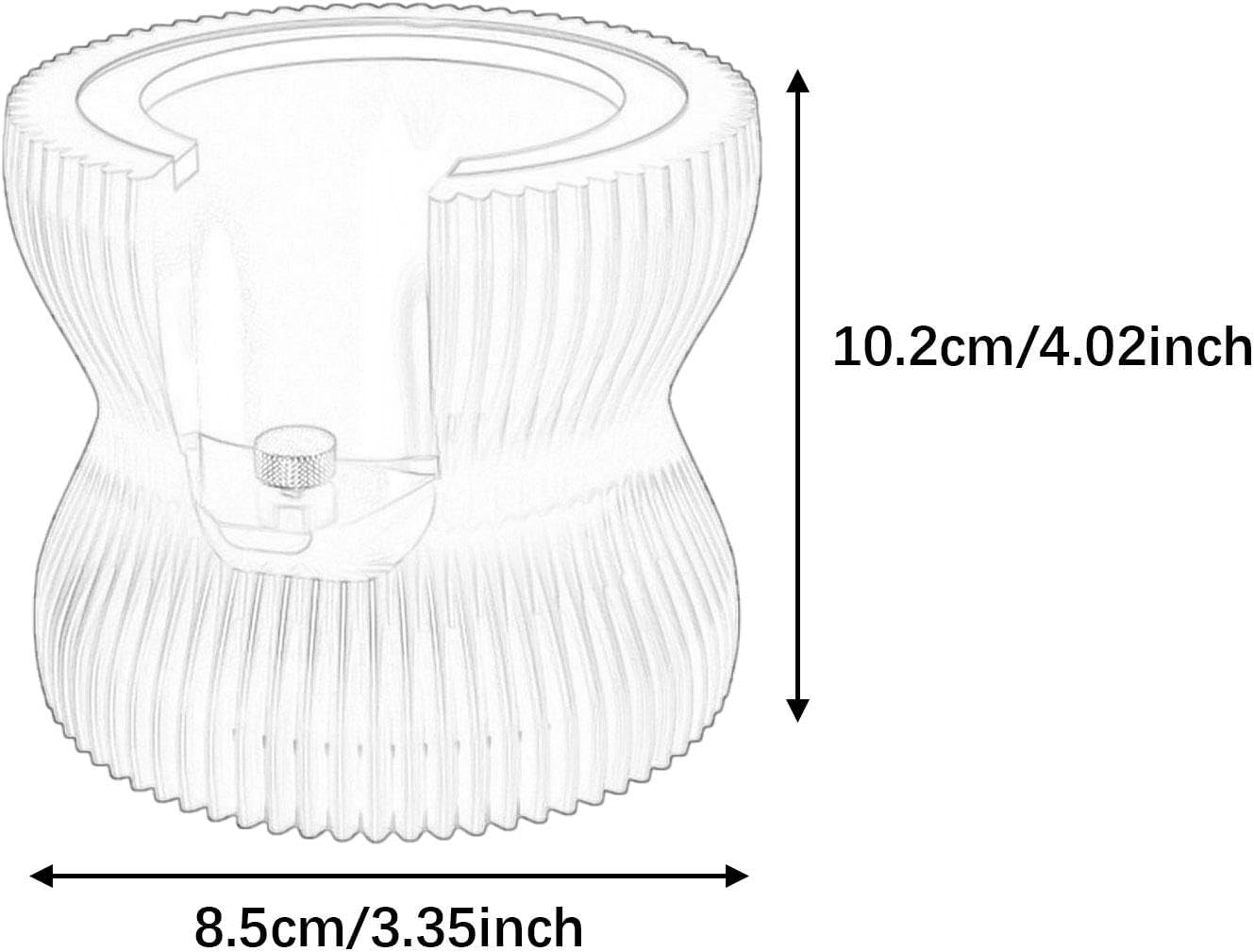 Perfk Coffee Tamper Holder Tamper Station Sturdy Tools Espresso Tamper Station for 51/53/58Mm for Tearoom Home Cafe Counters Shop, Black - Violet image number 5