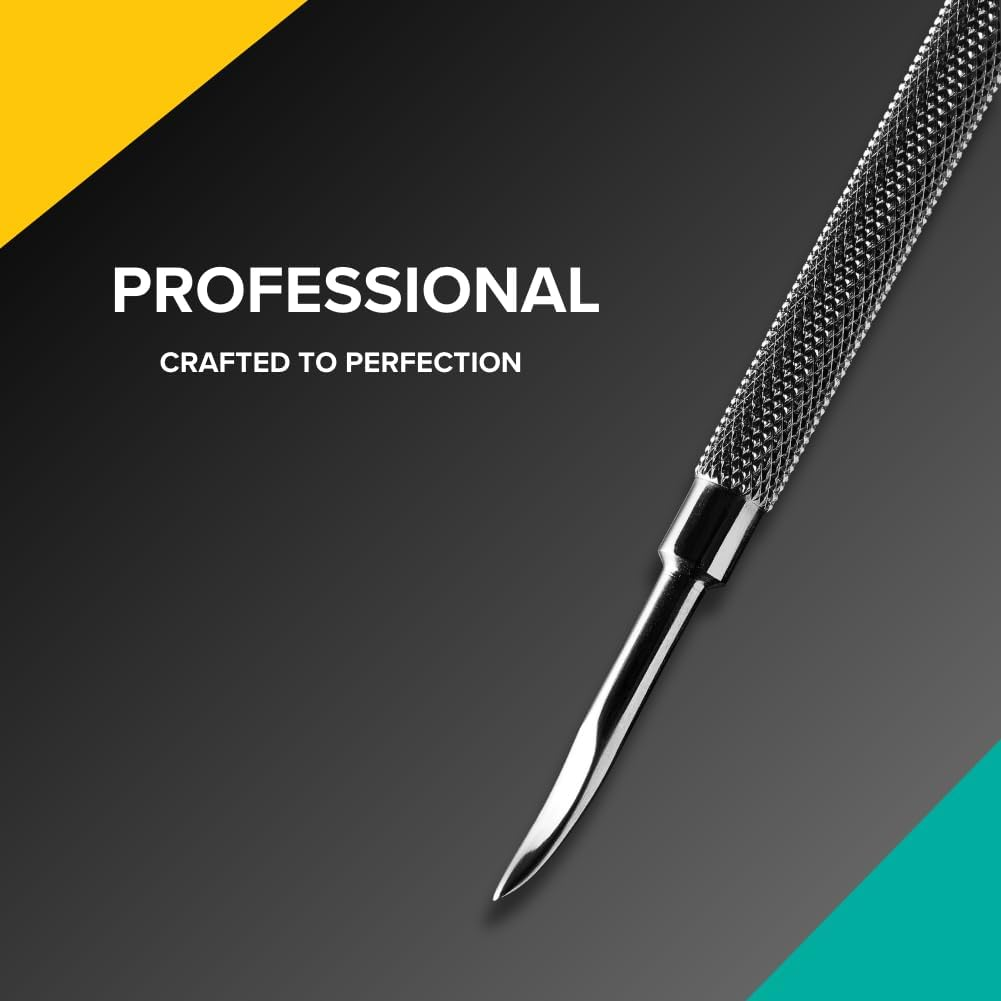 Rui Smiths Professional Double Ended Hypoallergenic Stainless Steel Metal Pusher (Cuticle Pusher) - Style No. 106 image number 5