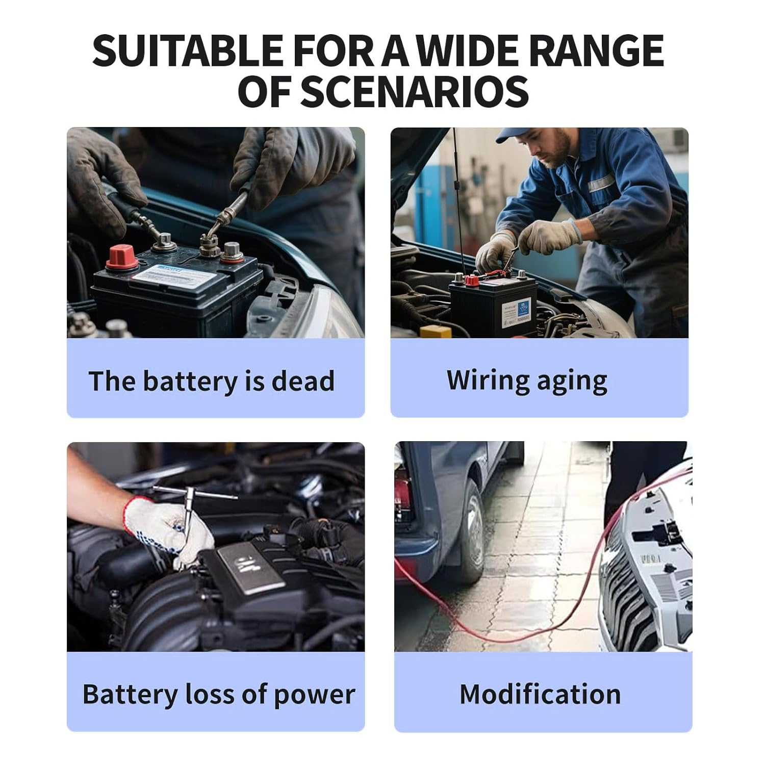 Heavy Duty Battery Disconnect Switch 12V for Car, Truck, Boat &ndash; Quick Shut Off, Anti-Theft & Easy Install &ndash; Universal 12 Volt Battery Cut off Switch for RV, SUV, Marine image number 4