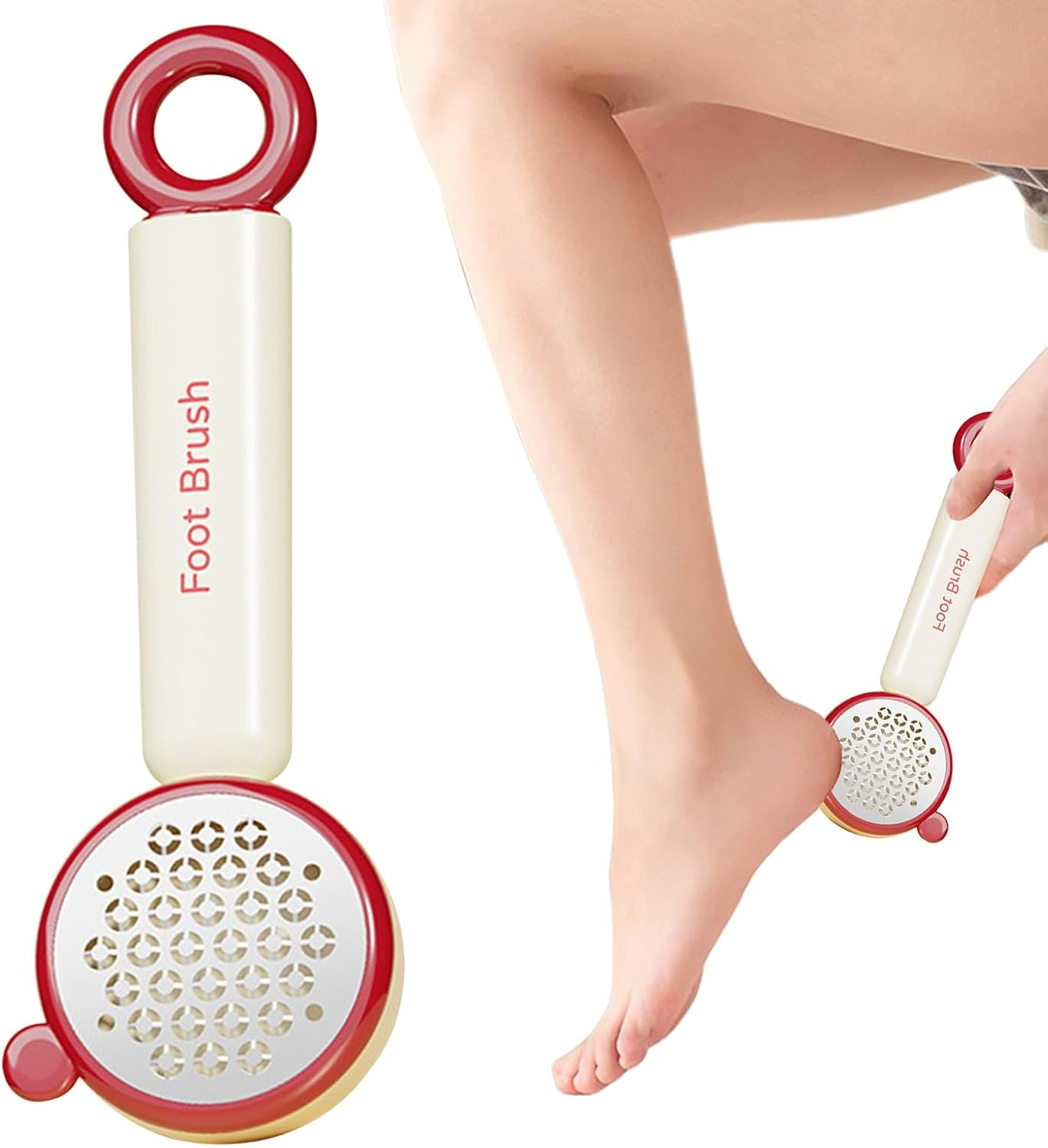 Rronnoy Foot File | Double-Sided Portable Effortless Callus Remover,Rasp Grater Foot Care Scraper | for Men Adults Lovers Family Friends