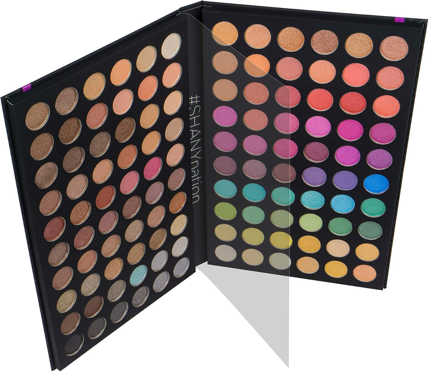 SHANY Ultimate Fusion Eyeshadow Palette (120 Color Eyeshadow Palette, Natural Nude and Neon Combination), Net Wt. 120G