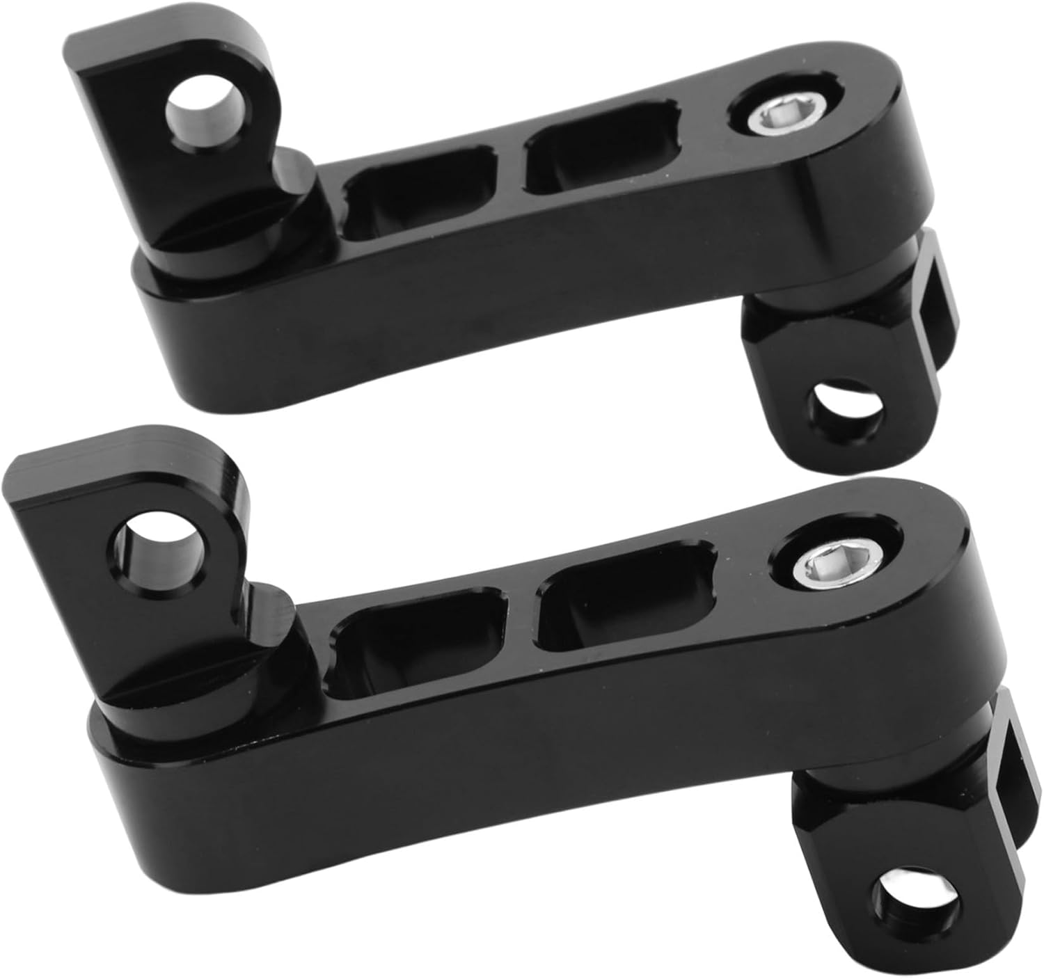 Motorcycle Adjustable Passenger Footpegs Highway Pegs Male Mount Foot Peg Clamp Support Extensions Bracket for B image number 5