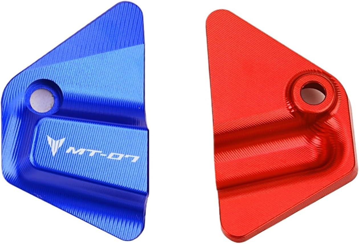 MT-07 MT07 MT 07 2025 2026 Motorcycle Accessories Aluminum Front Wheel ABS Sensor Protector Protection Trim Blocks(Black) image number 3