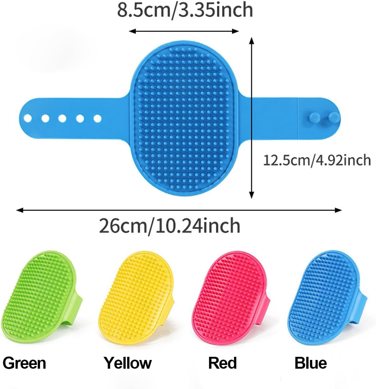 CLERIVI Cat Self Groomer, 4PCS Silicone Corner Chin Scratcher, Rubber Face Grooming Brush for Indoor Cats, Wall Brush for Sofa Table Legs, Multiple Colors image number 4