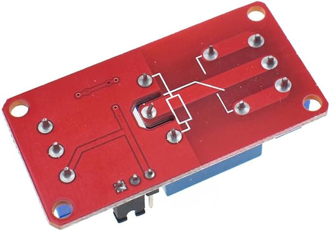 5PCS 5V 9V 12V 24V 1 Channel Relay Module with Optocoupler Isolation Support High or Low Level Trigger (5V)