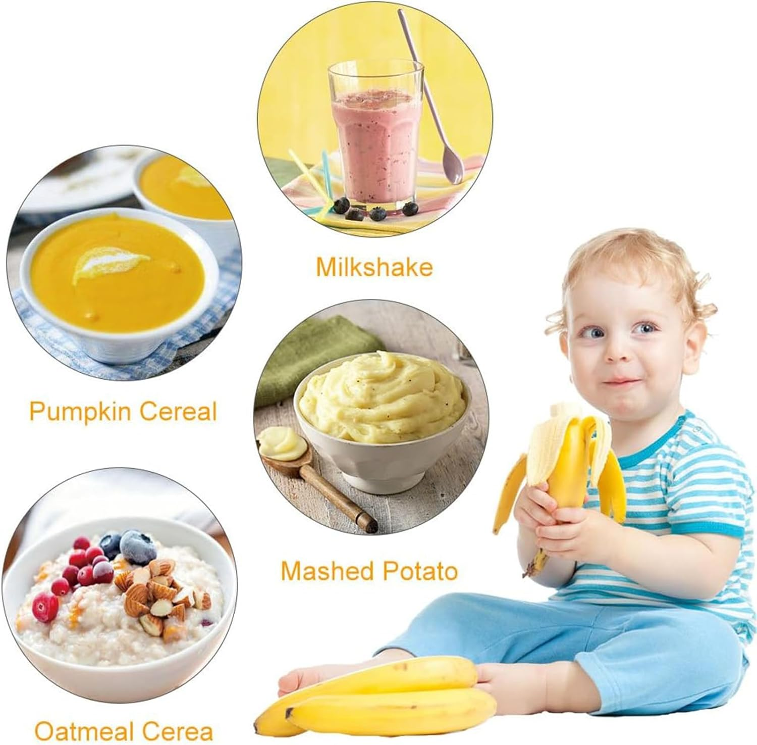 TECHBEAR Food Processor, 300W Electric Meat Grinder Food Chopper W/ 2L Dishwasher Safe Glass Bowl, 4-Leaf S-Blades, 2 Speeds Setting for Baby Food, Meats, Onion, Garlic Chopper, Vegetables(Au Adapter) image number 6