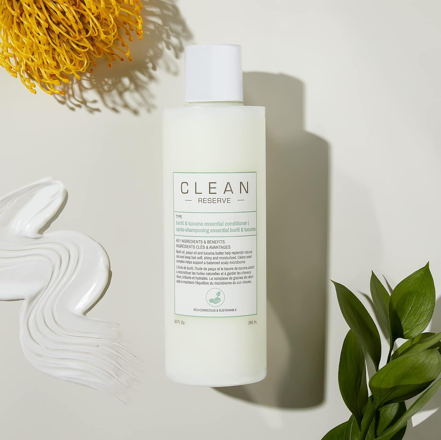 Clean Beauty Reserve Buriti and Tucuma Hair Conditioner 296 Ml image number 2