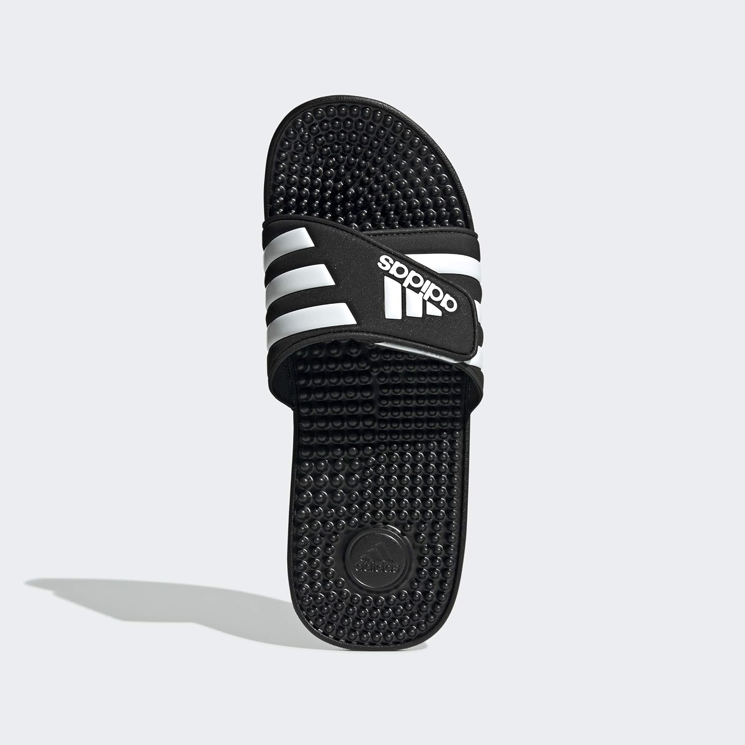 Adidas Sportswear Adissage Slides, Core Black/Ftwr White/Core Black, 9 US