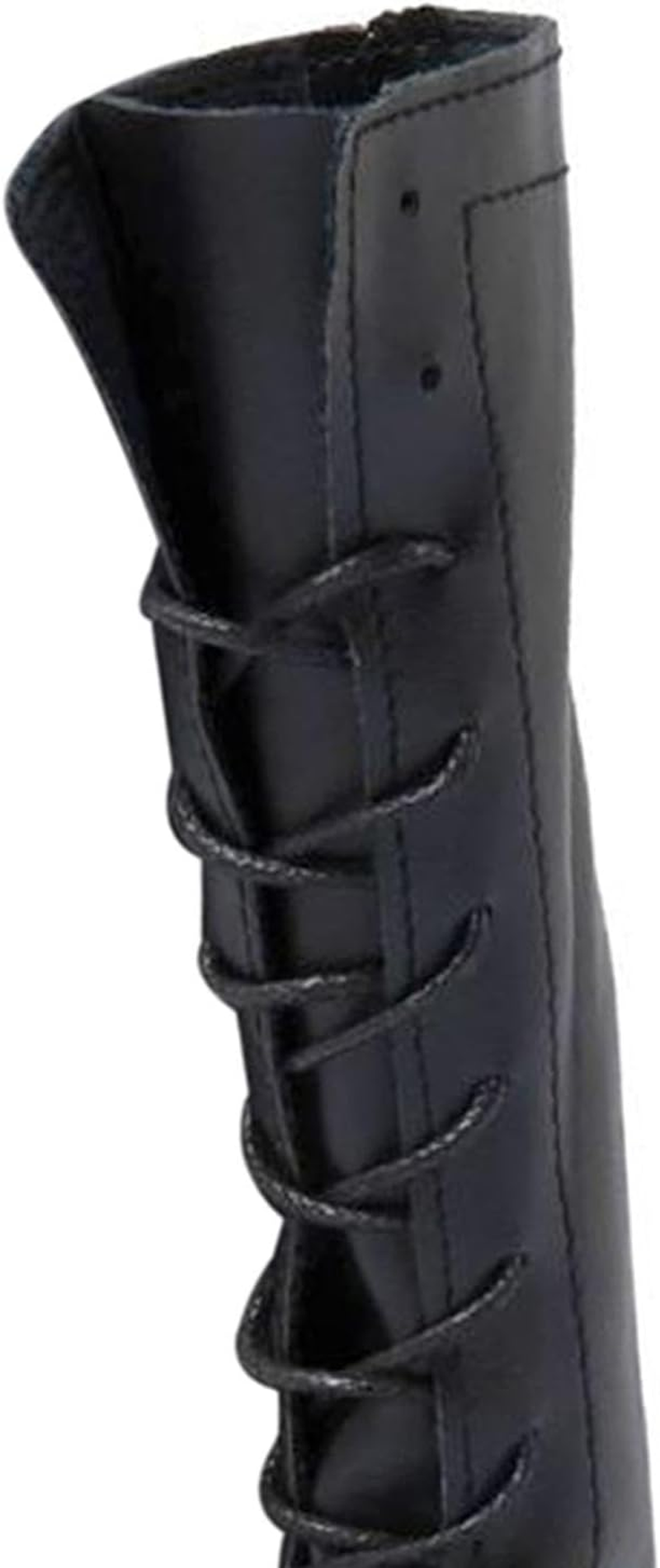 Oshhni 1/3TH Ball Jointed Dolls Shoes,Pu Leather High Heeled Boots,60Cm Doll DIY Gift Accessories, Black image number 6