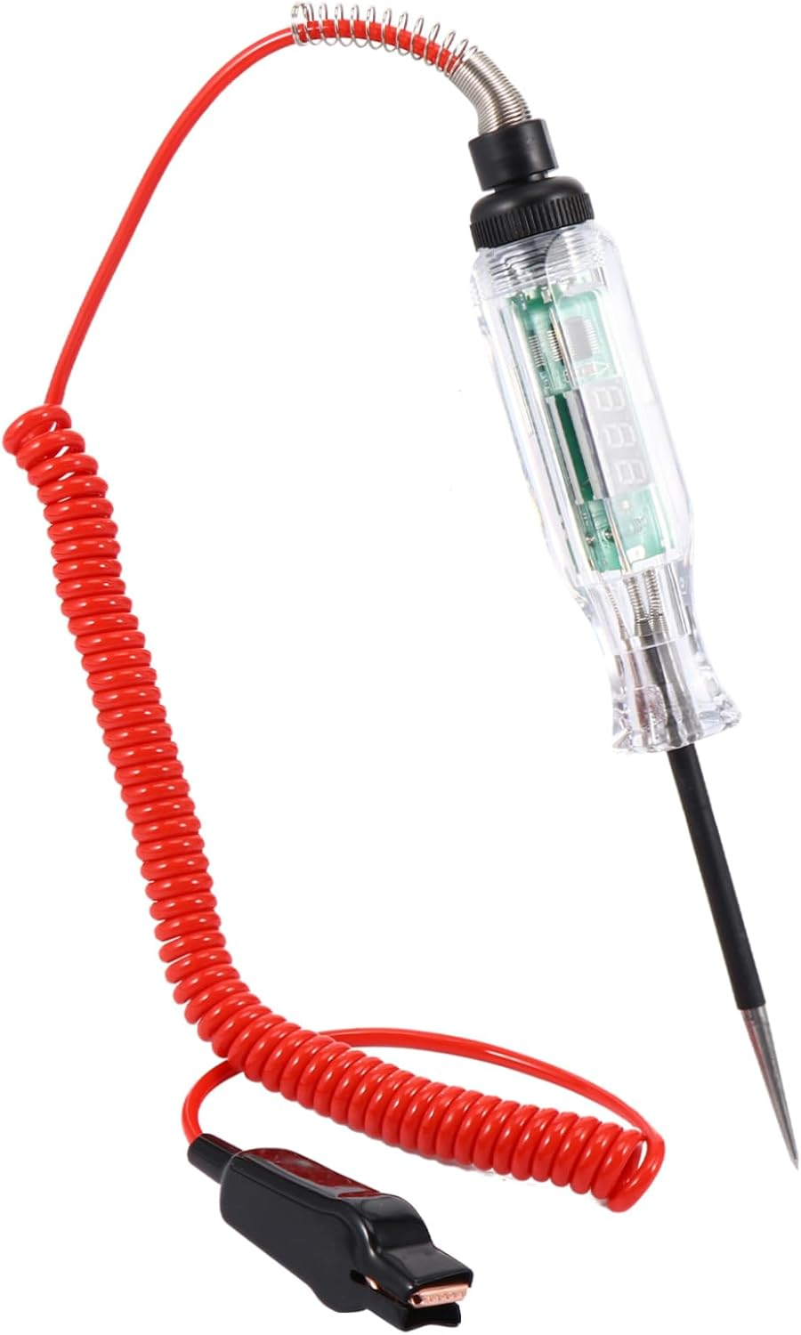 Car Digital Volt for Automotive Circuit Tester Professional Low Voltage Tester Display for Car Accessories and Tools image number 4