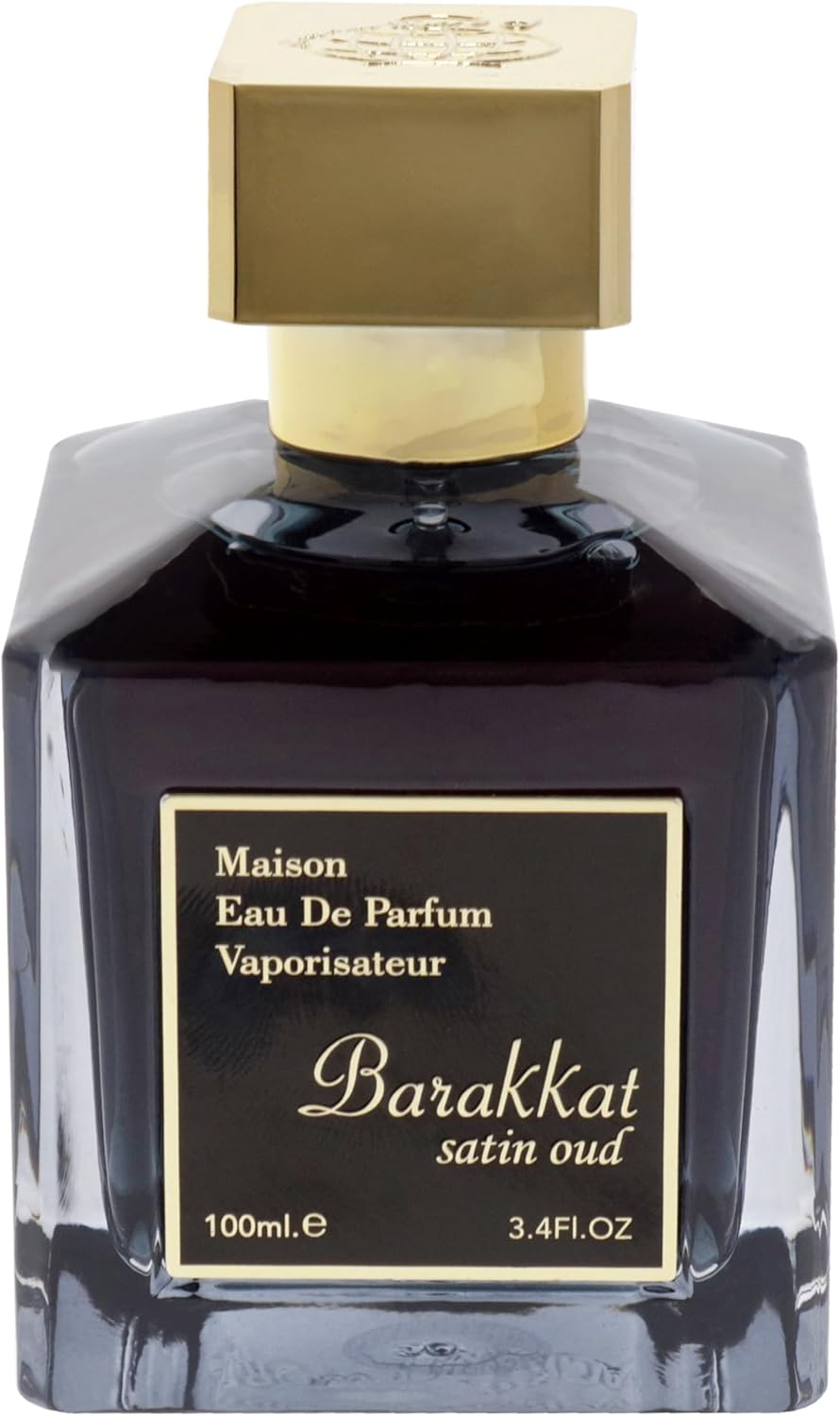 Maison Barakkat Satin Oud by Fragrance World for Unisex - 3.4 Oz EDP Spray image number 6