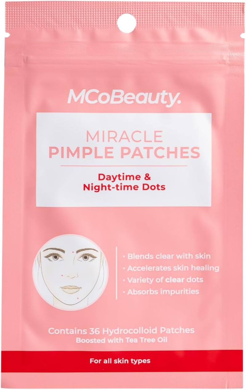 Mcobeauty Clear Miracle Pimple Patch, Daytime & Night-Time Dots with Accelerated Healing, Reduce Inflammation, Vegan, Cruelty Free Cosmetics image number 2