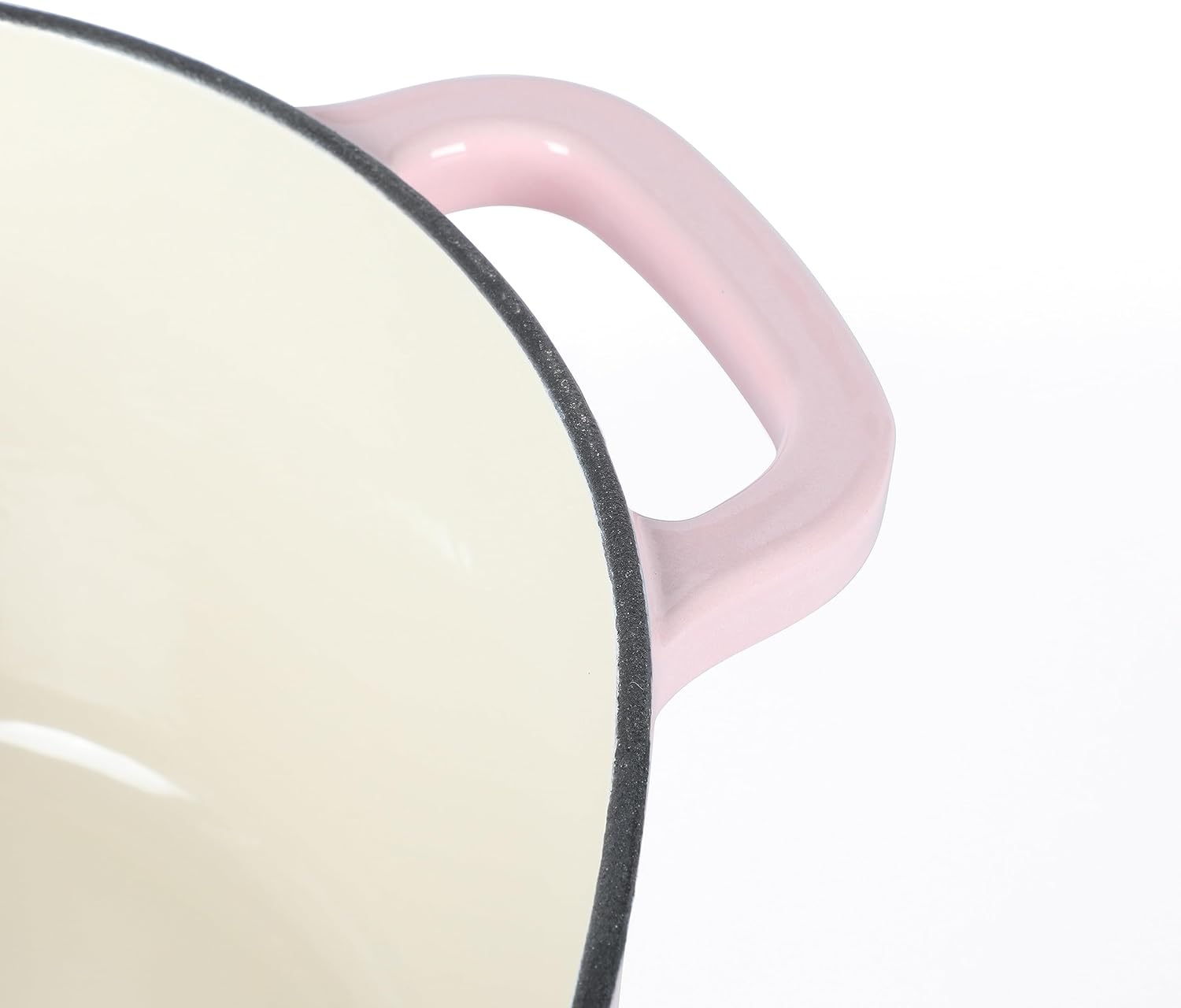 Martha Stewart Heart Shaped 4-Quart Dutch Oven - Pink image number 3