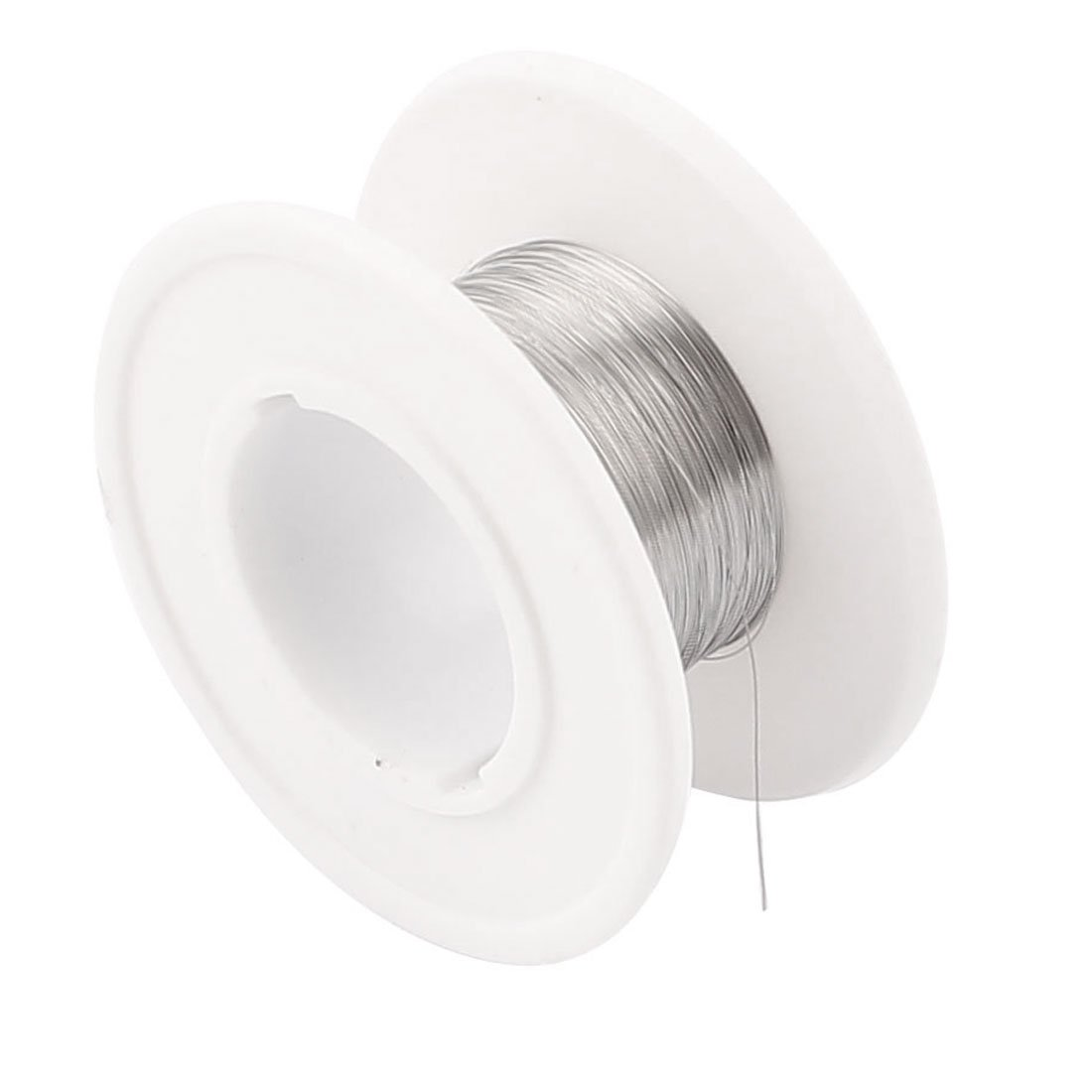 Uxcell Nichrome 80 0.1Mm 38 Gauge AWG 40M Roll 143.9Ohms/M Heater Wire image number 1