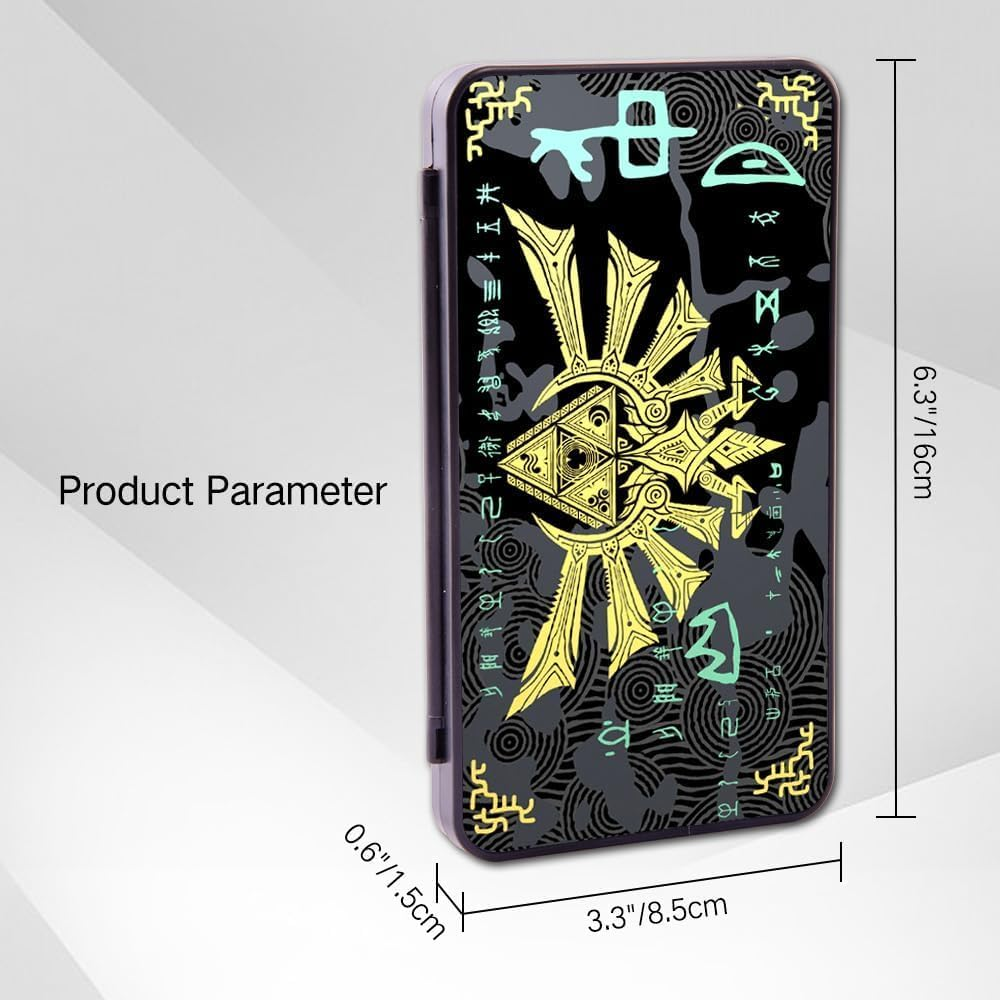 Game Case Compatible with Nintendo Switch/Switch Oled/Switch Lite, Switch Game Holder Cartridge Case with 24 Game & 48 Micro SD Cards Storage for Zelda Fans - Tears of Kingdom image number 3