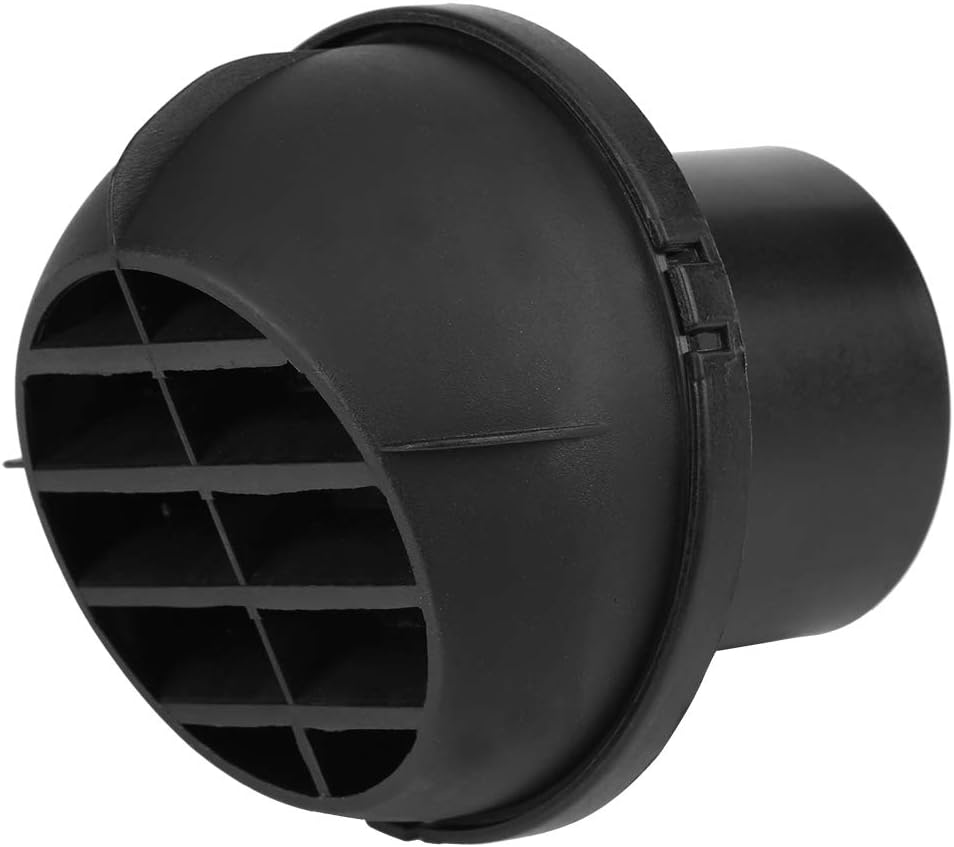 Air Vent Outlet 60Mm Warm, 360 Degrees Plastic Rotatable Warm Air Outlet Car Universal Black Heater Air Conditioner Steering Head Round image number 4