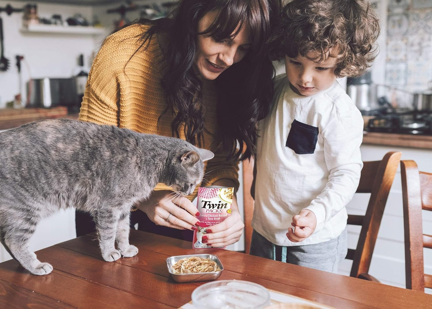 Inaba Cat Twin Packs Chicken in Chicken Broth Cat Treat, 80 G (Pack of 6) image number 1