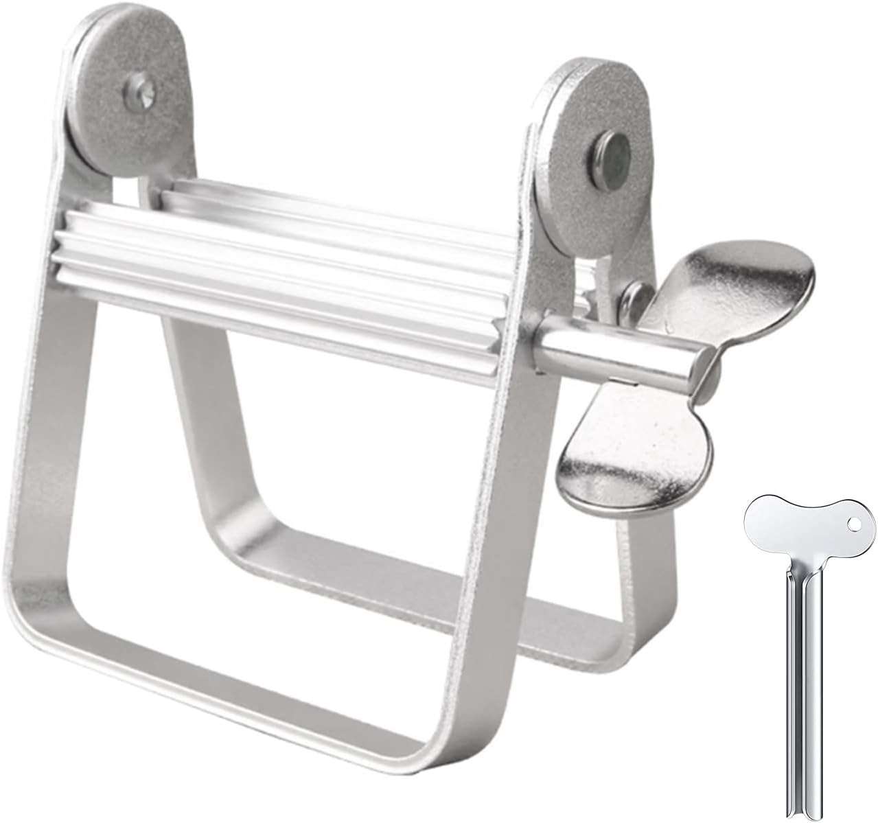 Toothpaste Tube Squeezer Dispenser for Efficient Toothpaste Paint and Cream Tube Rolling up Tool Durable Plastic Squeezer for Bathroom Kitchen Salon Studio 2Pcs