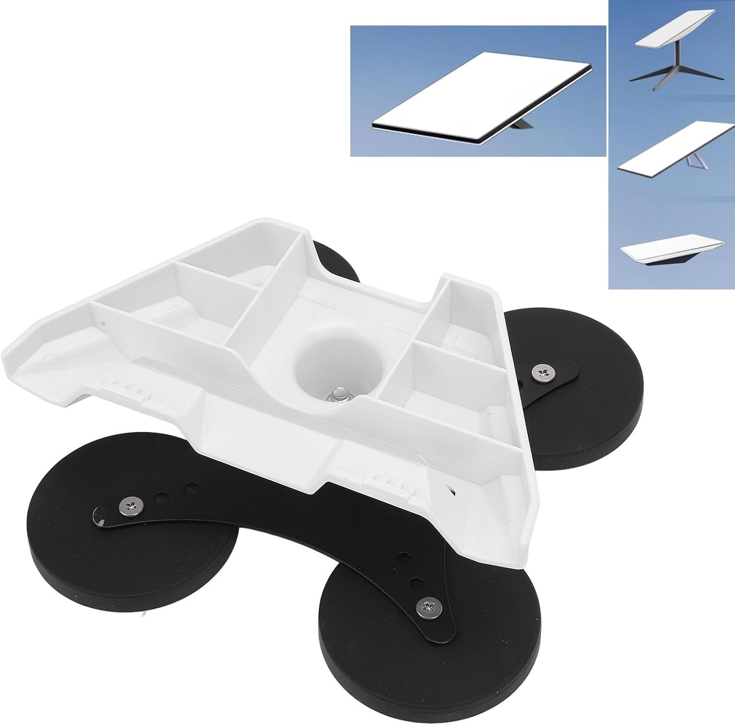 400 Lbs Mini Magnetic Roof Mount, Mini Car Roof Mount, Mounting Kit for Internet Satellite, Mini Mount for RV, Car, Yacht image number 6