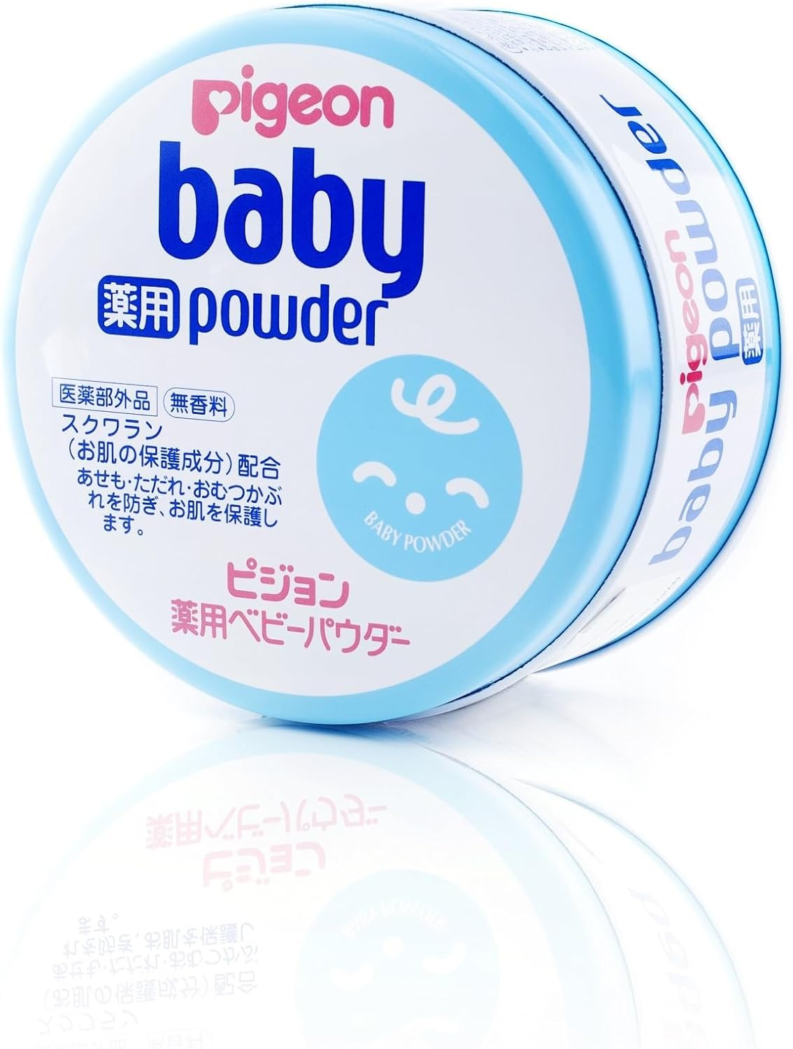 Pigeon Medical Use Baby Powder Blue Can image number 3