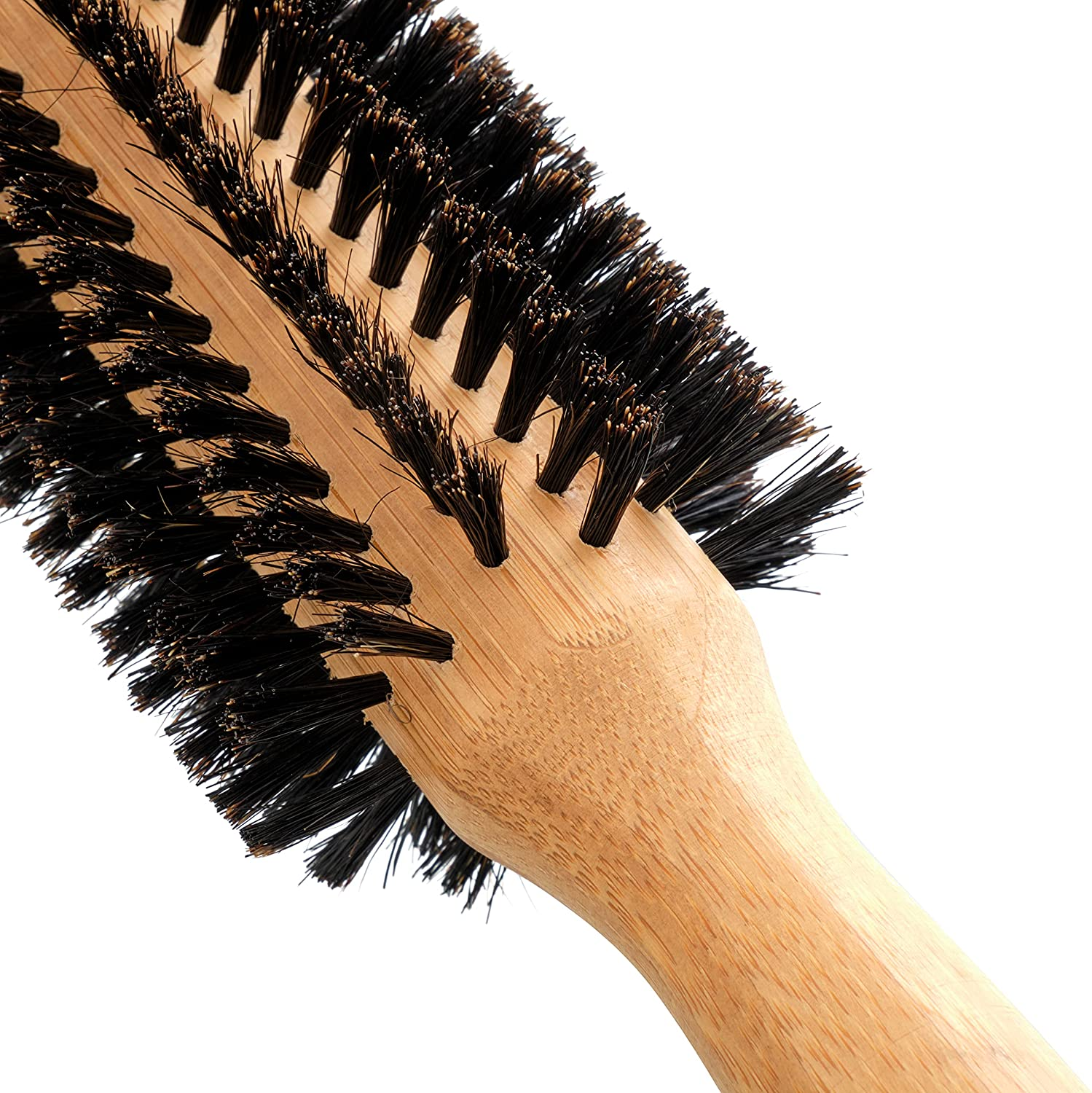 Olivia Garden Healthy Hair Bamboo round Brush 100 Percent Boar HH-B30 30 Mm image number 3