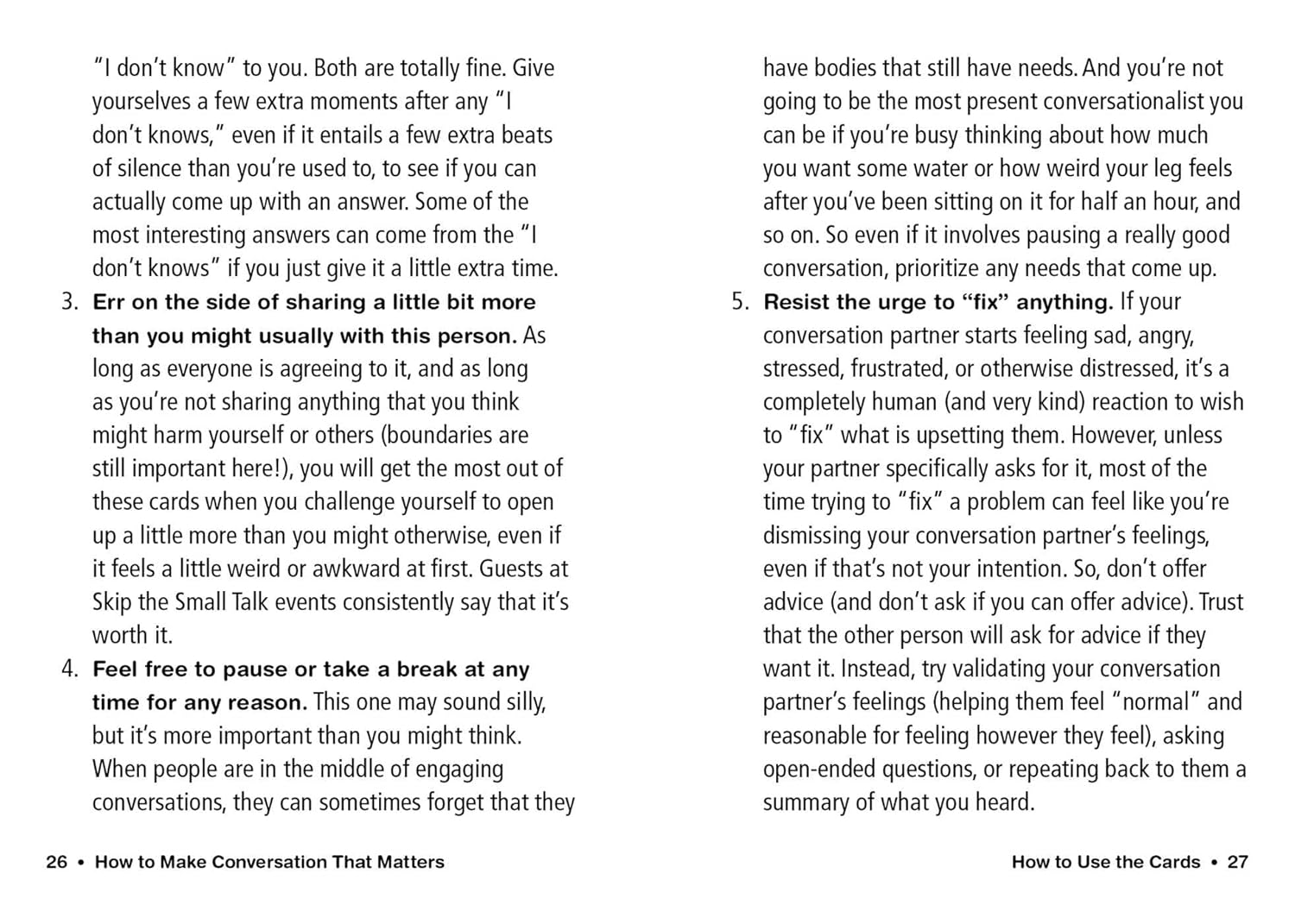 Skip the Small Talk Card Deck: 100+ Questions to Start Conversations That Actually Matter!