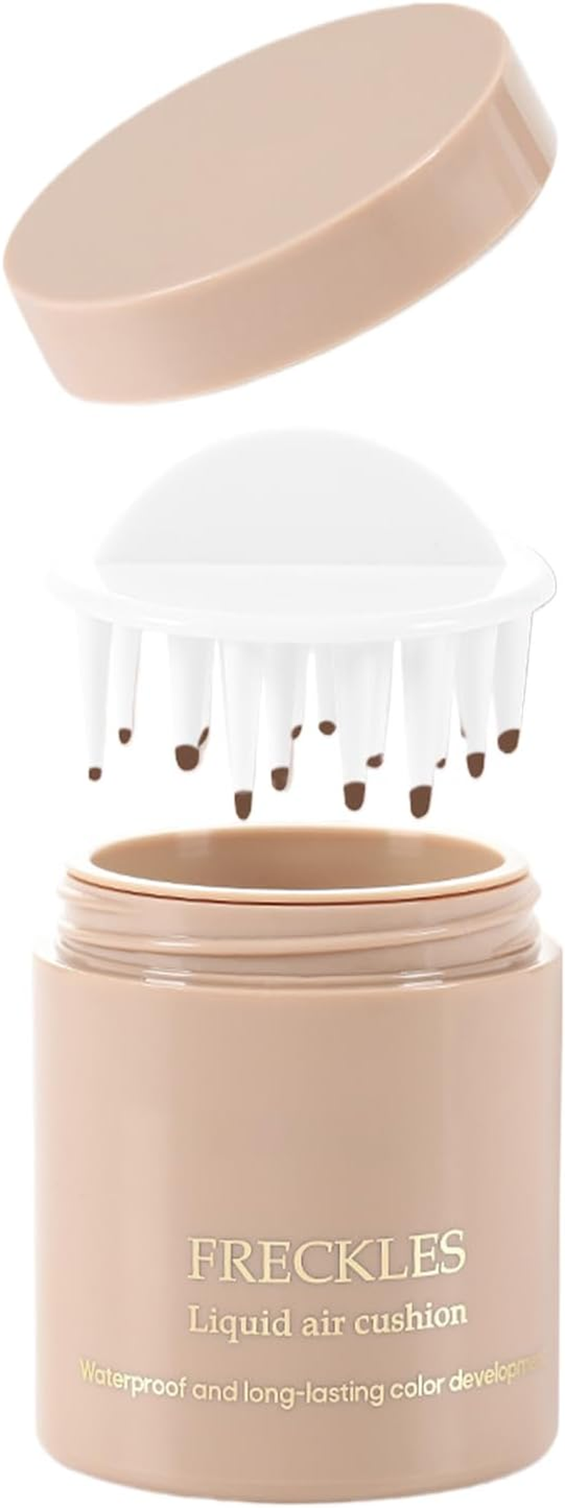 Freckles Pen, Speckles Pen, Beauty Water-Resistant Fake Freckles Stamps Liquid Air Cushion for Skin Makeup Enhancement Natural Look image number 5