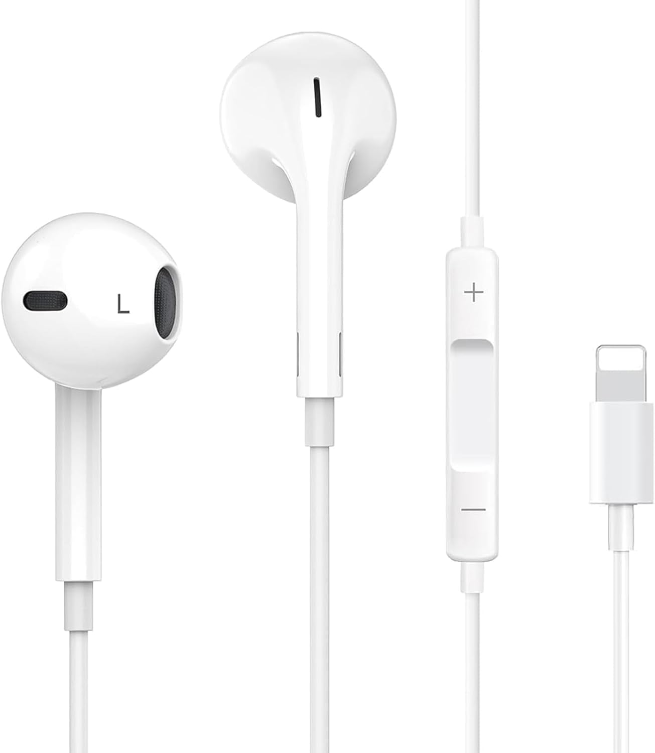 Headphones for Iphone Headphones Wired Earbuds/Earphones Nosie Reduction Built-In Microphone & Volume Control Headsets Compatible with Iphone 14/13/12/11/Xr/Xs/X/8/7/Se/Pro/Pro Max