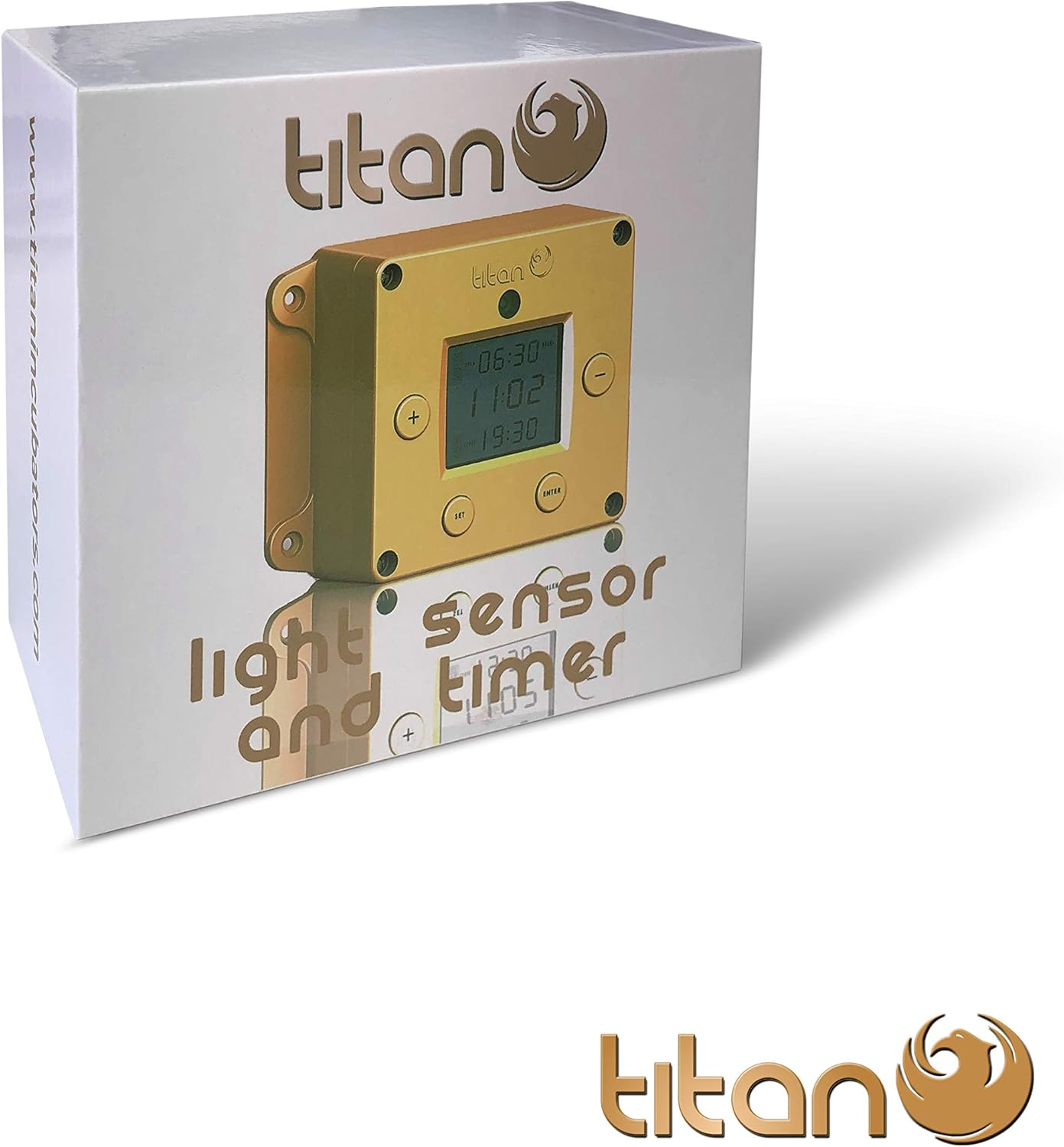 Cube Light Sensor and Timer Chicken Coop Door Opener