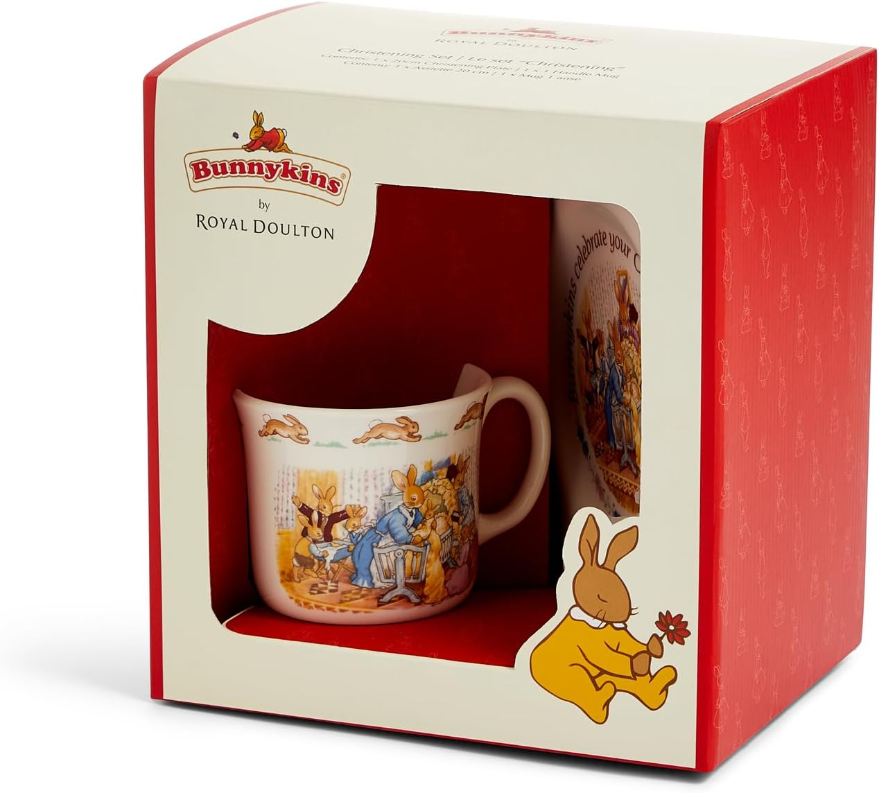 Royal Doulton Bunnykins Christening Plate and Mug Set (2-Pieces) image number 4