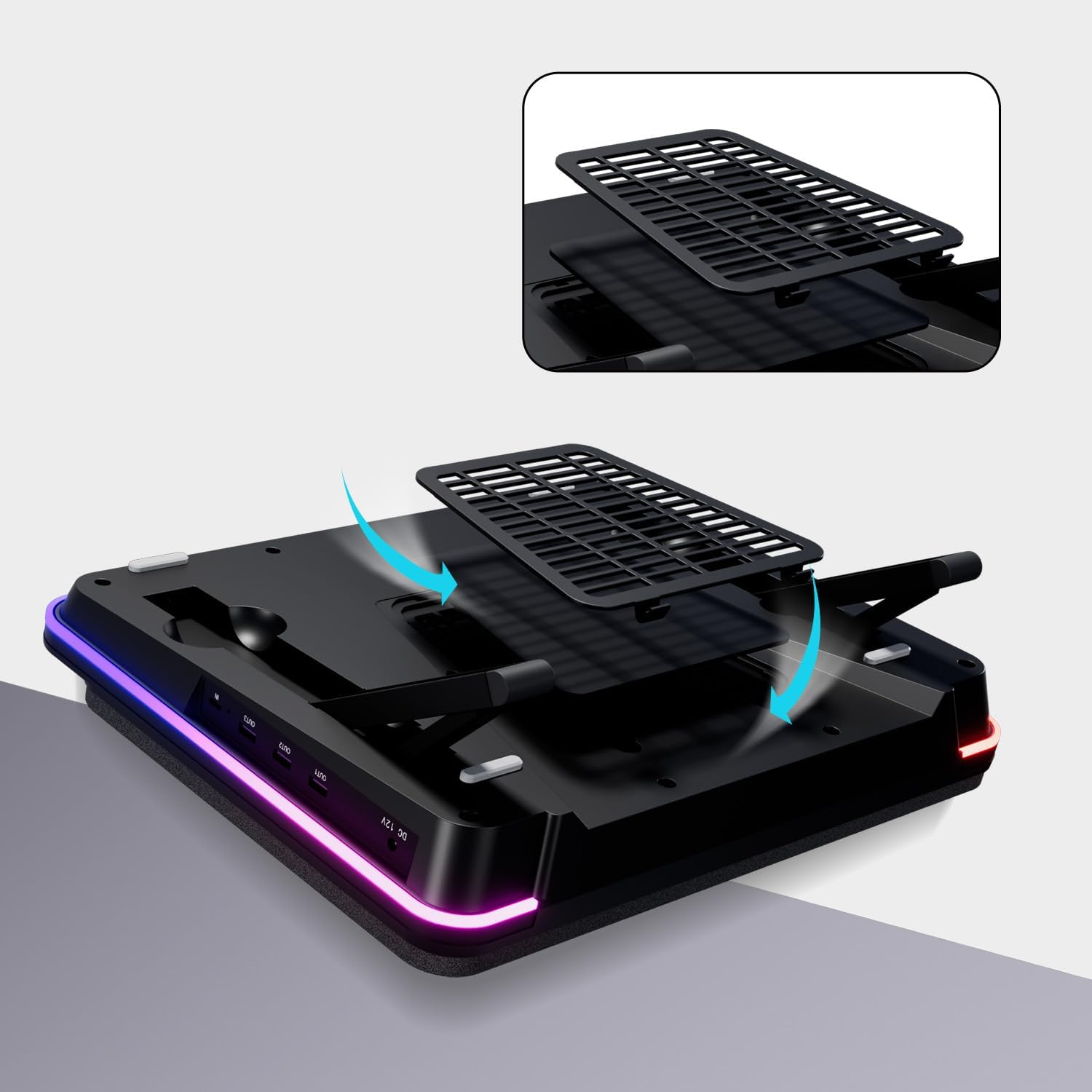 IETS GT600 Dust Filter Cotton Set (1 PCS Black Filter-Cotton and 3 PCS White Dust Cloth)