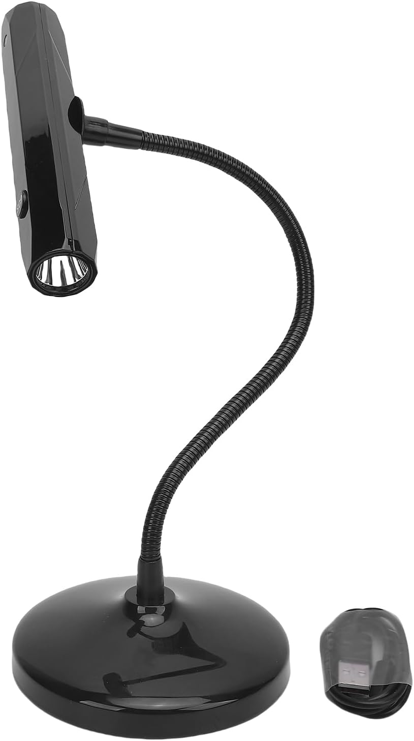 Sorandy LED Nail Lamp, 9W Gooseneck Lamp with 360 Degree Rotatable, 60S Timer, 2500Mah Battery, USB Rechargeable Gel Nail Dryer for Salon, Home DIY Use (Violet Light)