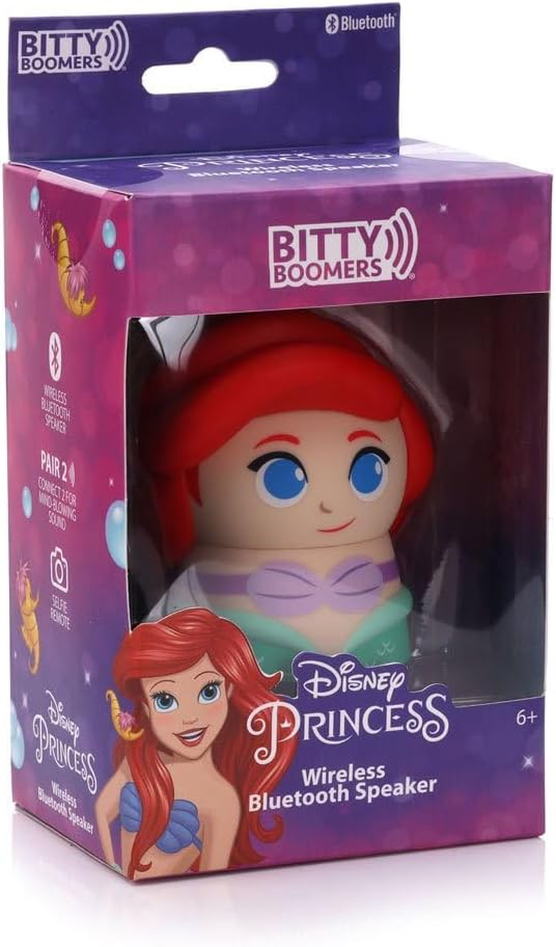 Disney Bitty Boomers the Little Mermaid - Ariel Ultra-Portable Collectible Bluetooth Speaker image number 6