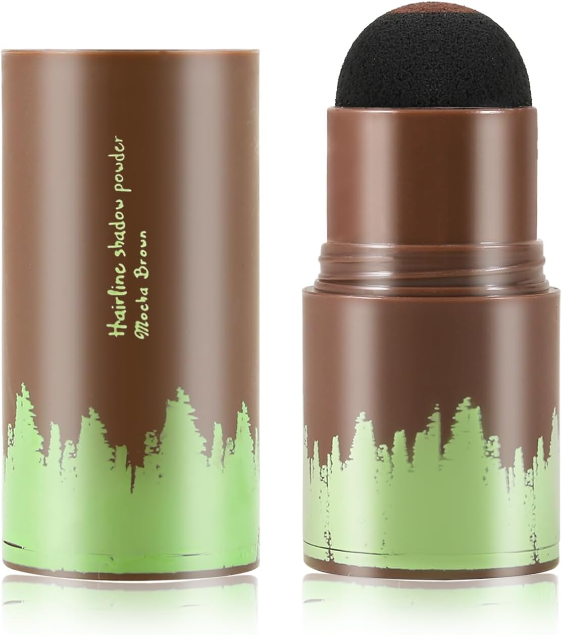 Boobeen Hairline Powder Stick, Hair Color Shadow Powder, Root Touch up for Thinning, Greys Hair, Instantly Cover Up, Multi Contour Concealer Powder