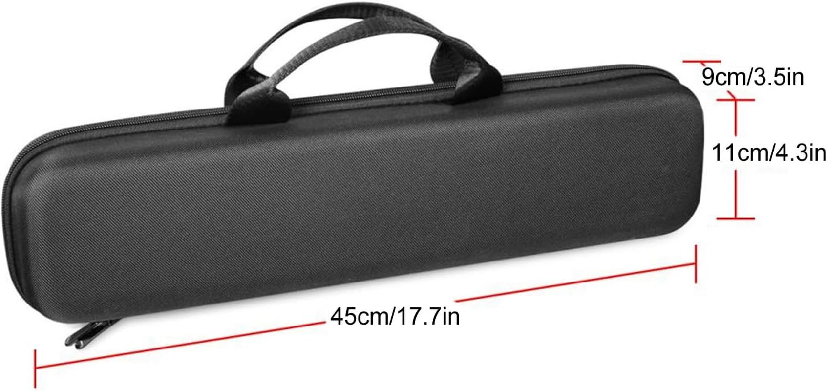 Hard Carry Travel Case for Airstrait HT01 Hair Dryer Hair Straightener, Drop Proof Hair Straightener EVA Case with Carrying Handle, 17.7X3.5X4.3In image number 6