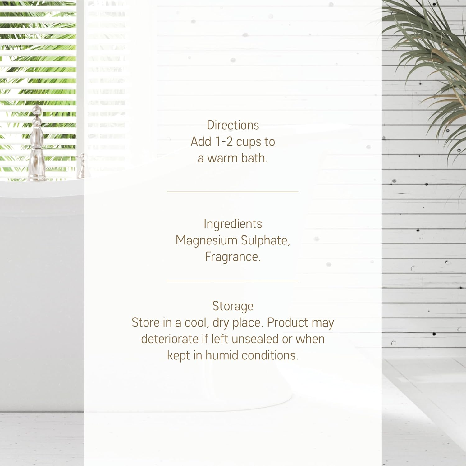 Salts & Co the Great Ocean Escape Scented Epsom Bath Salts 900 G image number 1