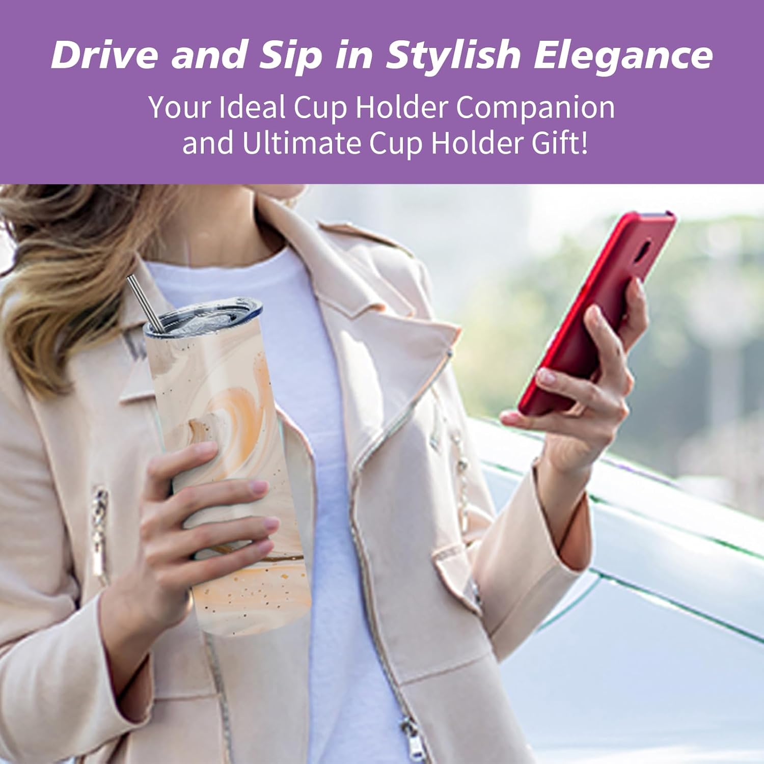 Sublimation Blank Tumbler, 4 Pack, 20Oz Sports Wide Mouth Stainless Steel Water Bottle, Vacuum Flask with Portable Handle and Straw for Press Machine Sublimation Print (Tumbler 24Pcs) - Tumbler 4 image number 2