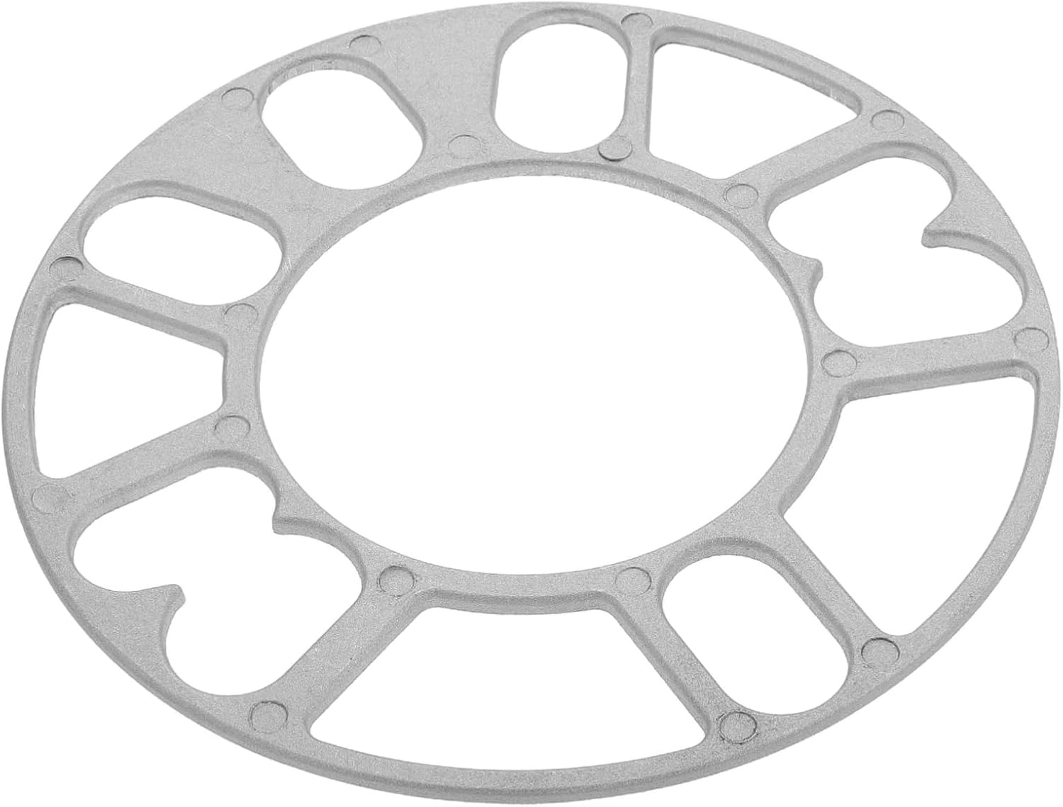 COSMEVIVI Aluminum Wheel Spacer Hub Adapter Lug Cars Wheel Spacer Plate Automotive Hub Centric Car Tire Vehicle Plate image number 3