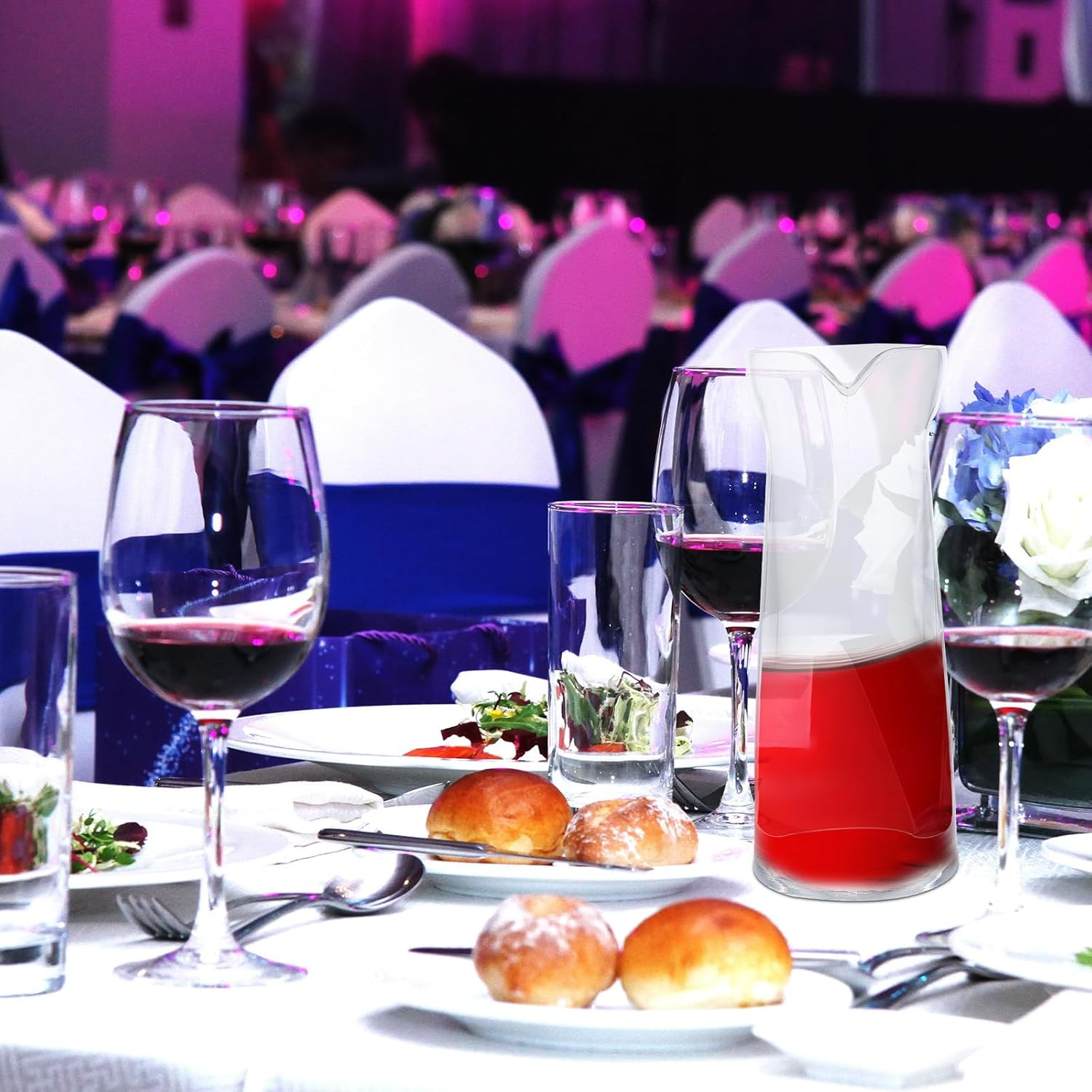 RUNROTOO 200Ml Wine Dispenser Decanter with Handle Creative Large Wine Pitcher for Home Use Liquor Separator Suitable for Whiskey image number 4