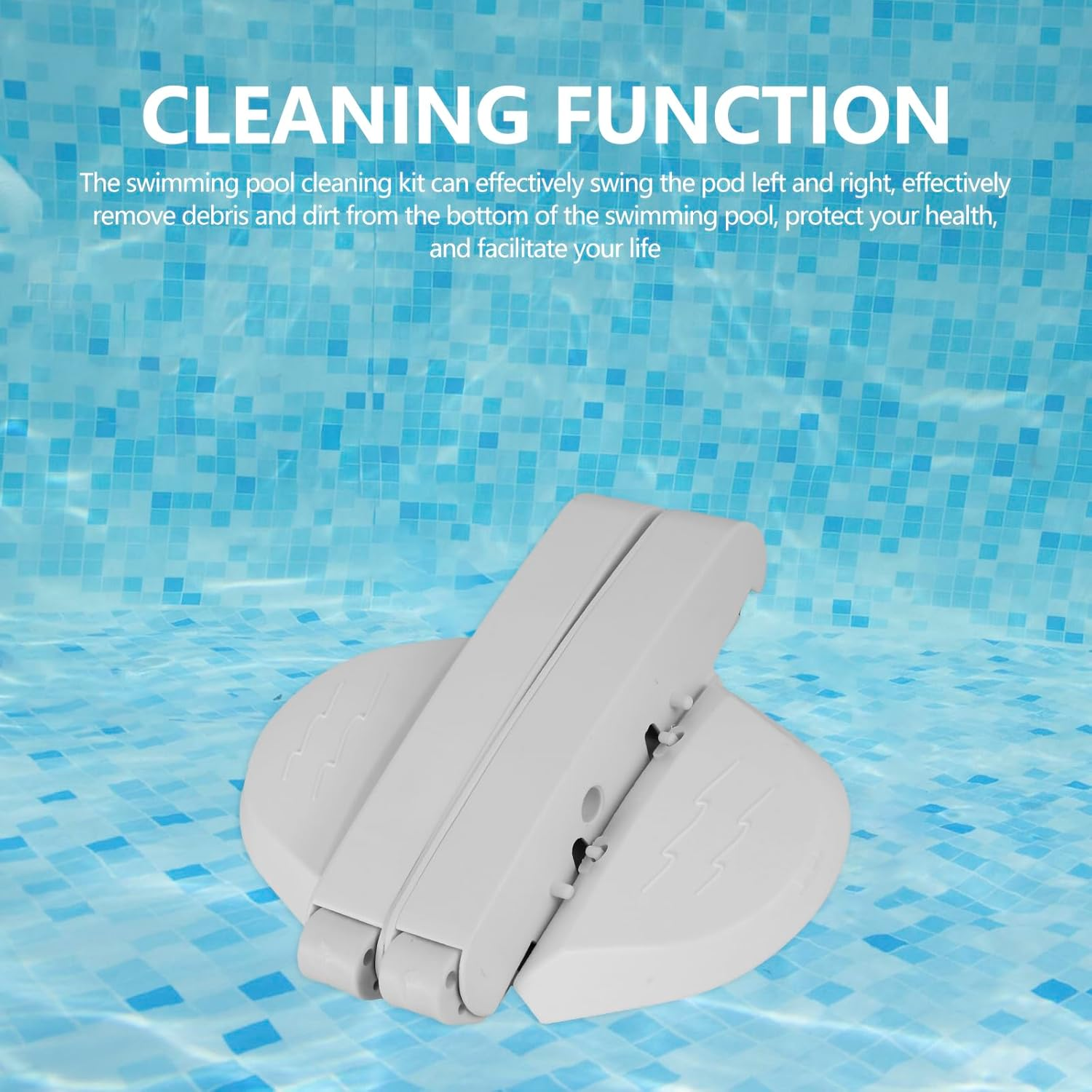 11Pcs Pool Cleaner Pod Swing Kit, Pool Cleaner Part Kit with 2&times;AXV417WHP, Left and Right Swings, 2&times;AXV604WHP Front and Rear Bezels, 2&times;AXV434WHP Flaps, 4&times;AXV414P Pod Shoes, 1&times;Screwdriver