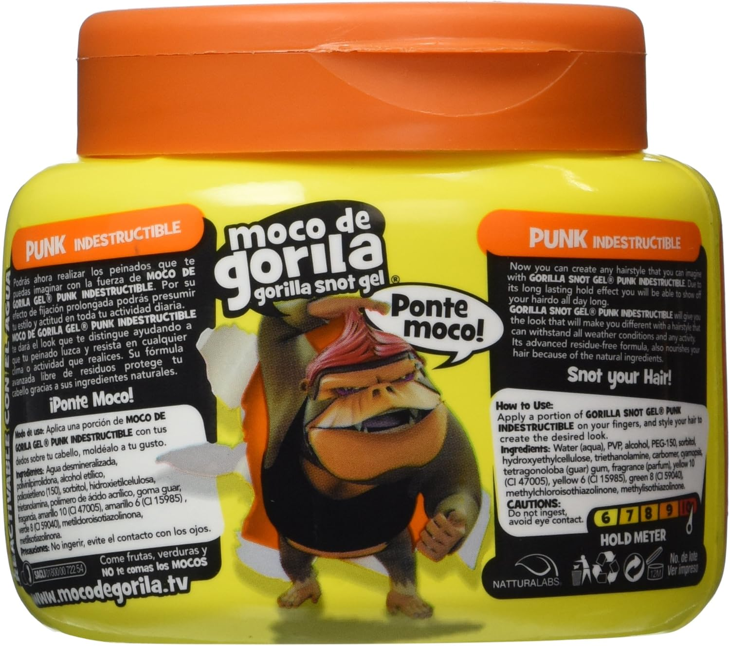 Moco De Gorilla Punk Style Hair Gel, 9.52 Ounce image number 1