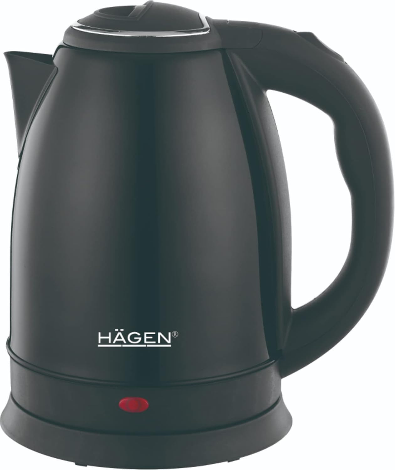 Hagen - Stainless Steel Compact Electric Kettle, Elegant Design, 360&deg; Base, Capacity 1.8L, 1500W, 360&deg; Base, Removable and Washable Filter, HA5525- Purple