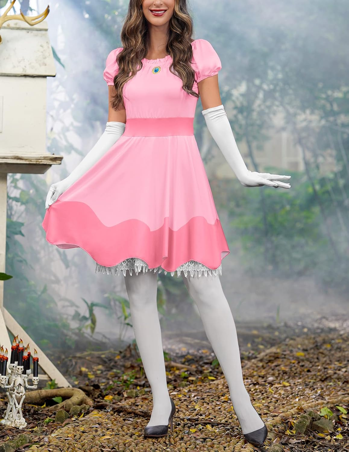 For G and PL Women'S round Neck Long Sleeve Stitch Plain Casual Tunic Top with Pocket image number 1