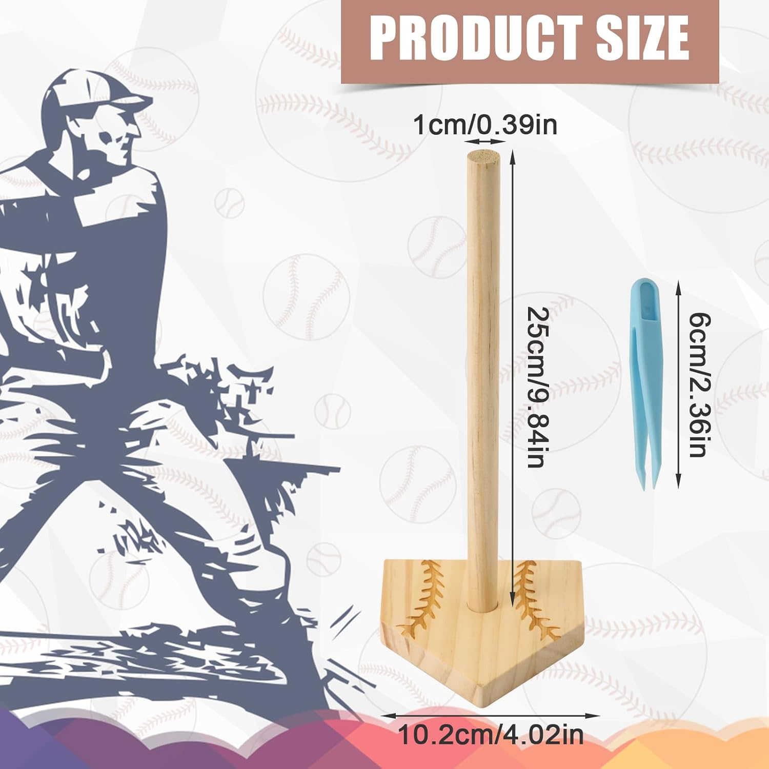 Baseball Wooden Ring Holder, Custom-Built Name & Number Decorative Softball Ring Stand Sturdy Championship Ring Display Holder Storage Organizer Birthday Gift for Kids Teens Adults image number 6