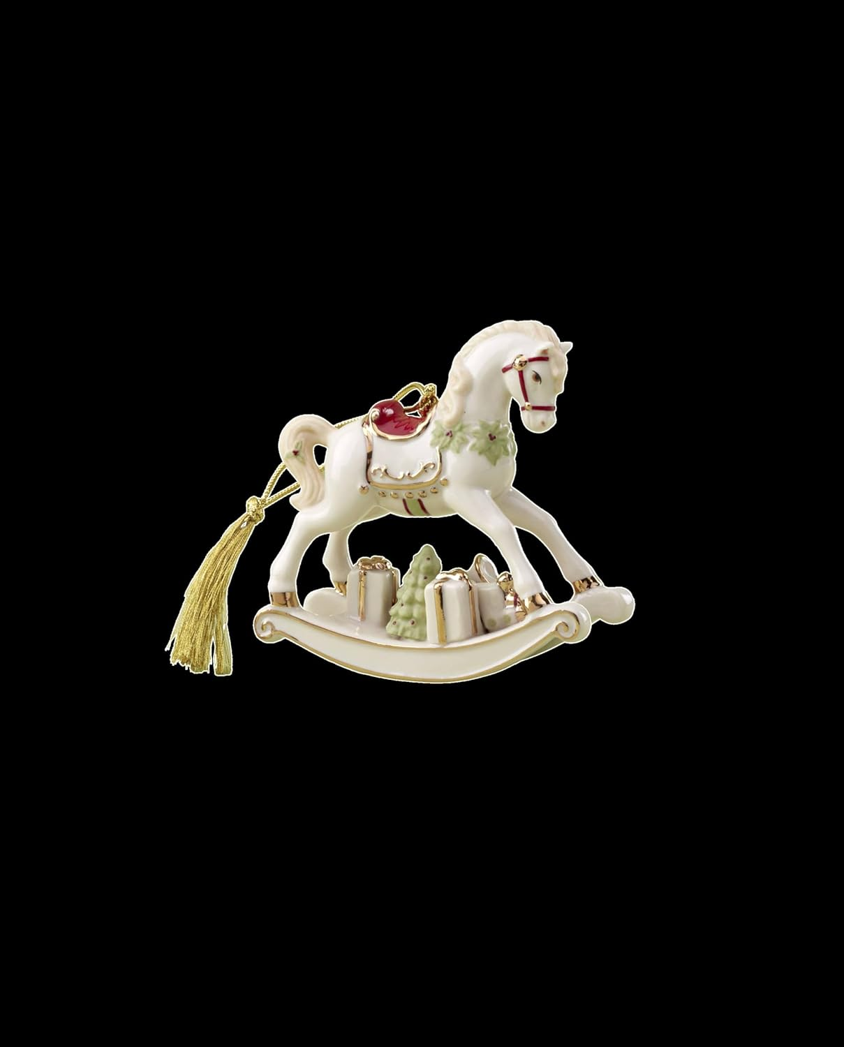 Lenox 895776 2024 Vintage Rocking Horse Ornament image number 3