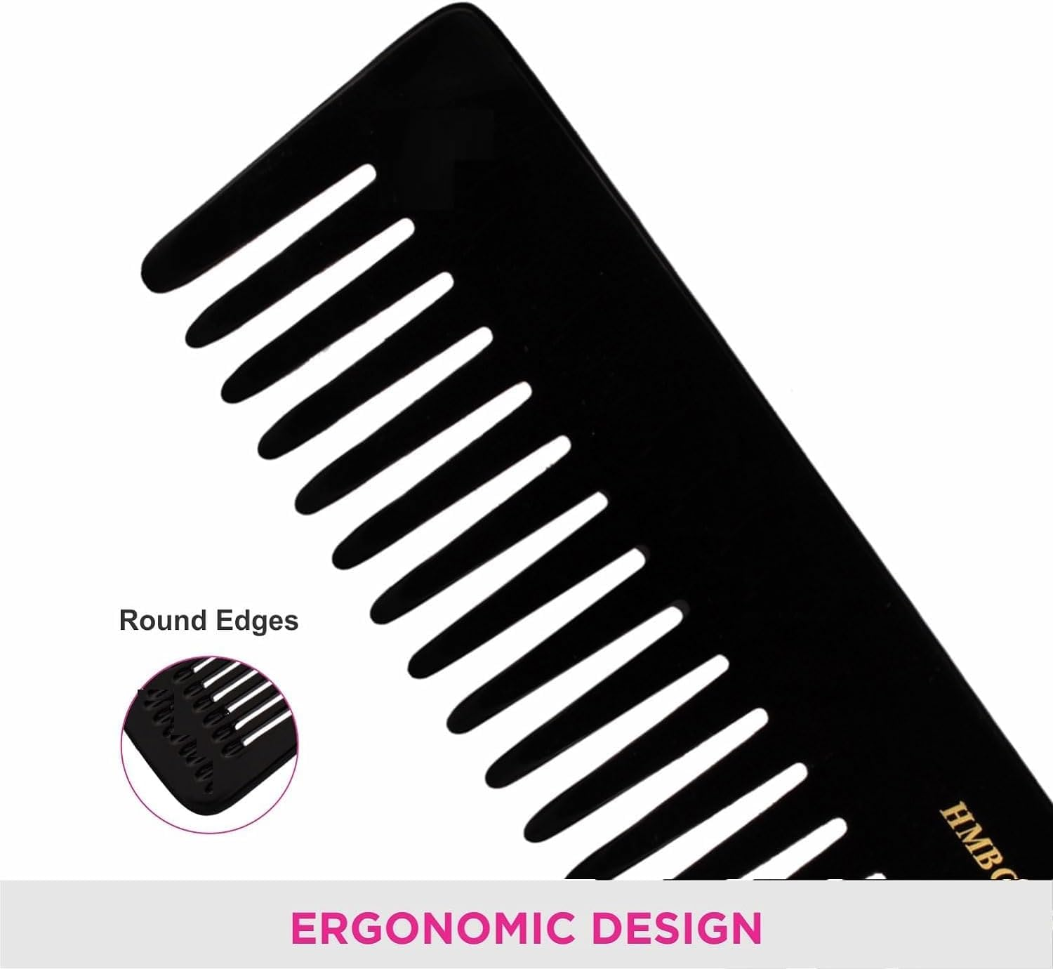 Shampoo Hair Combhandmade for Men and Women, (Multi Colours) image number 1